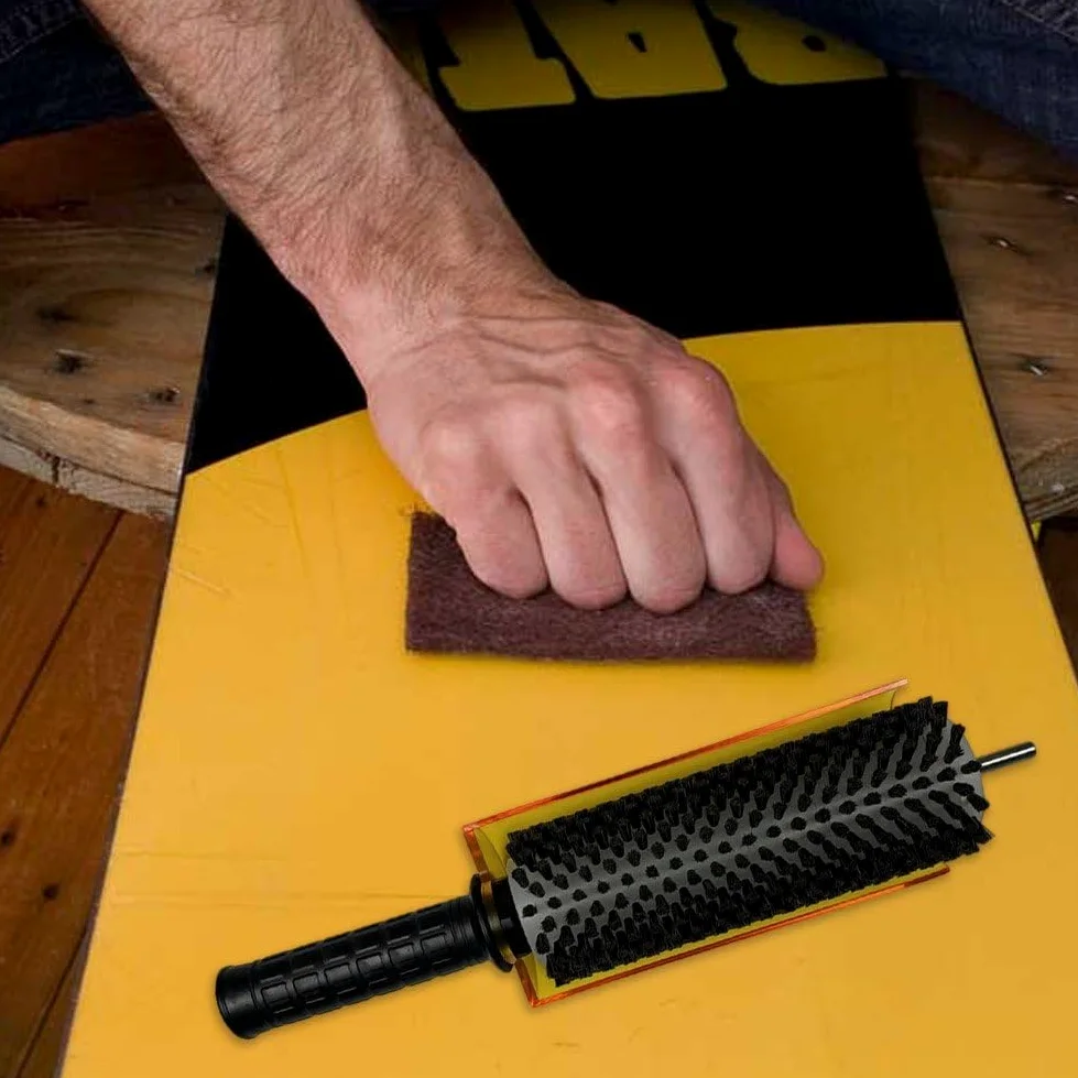 Kit De Brosses À Farter pour Skis Snowboards, avec Manche Capuchon, Facile À Utiliser Durable.