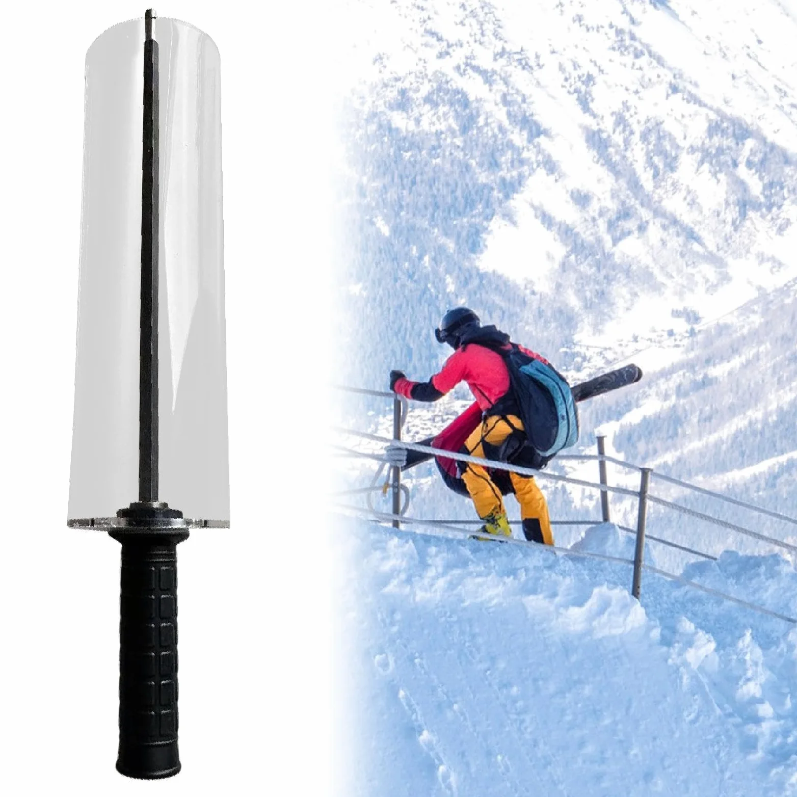 Ensemble de Manches pour Brosses à Ski, Rouleau à Farter, Manche pour et de