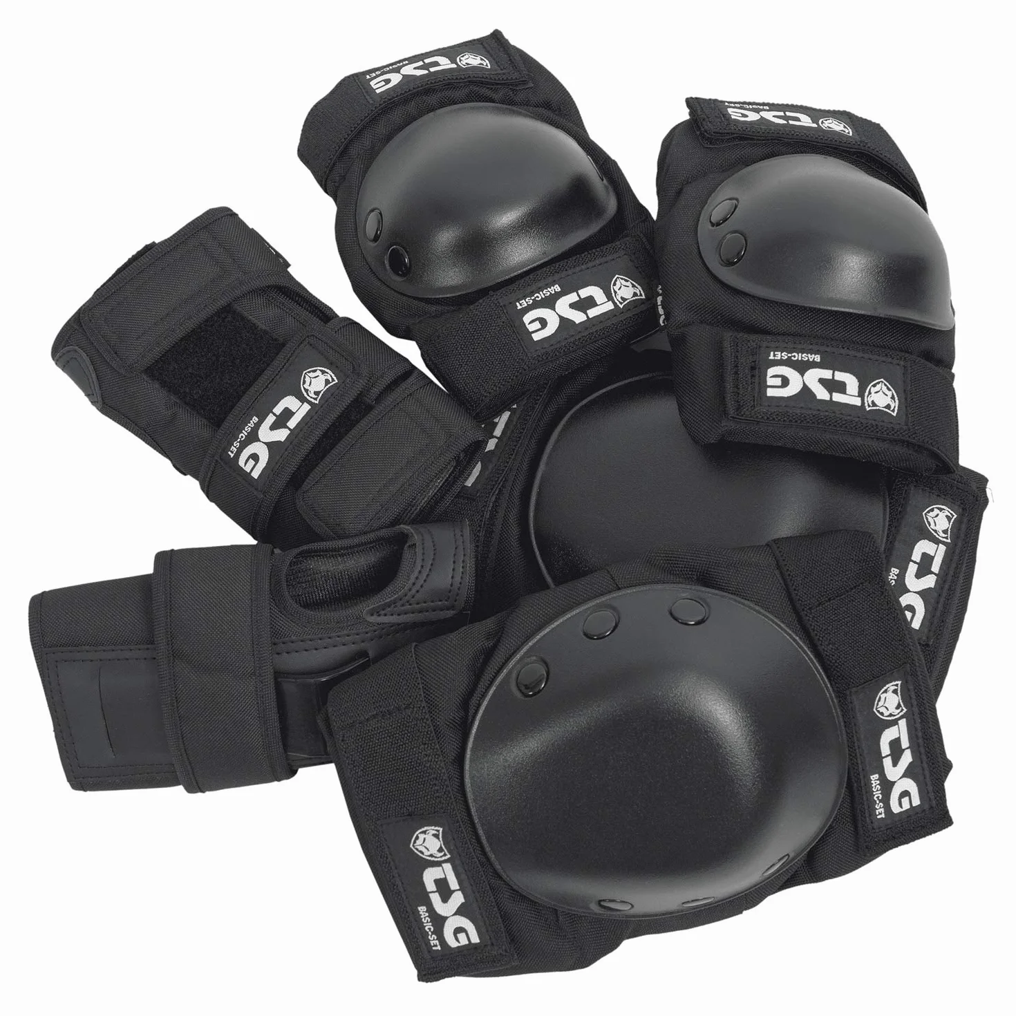 TSG Basic Set de protections Coudes Genoux Poignets