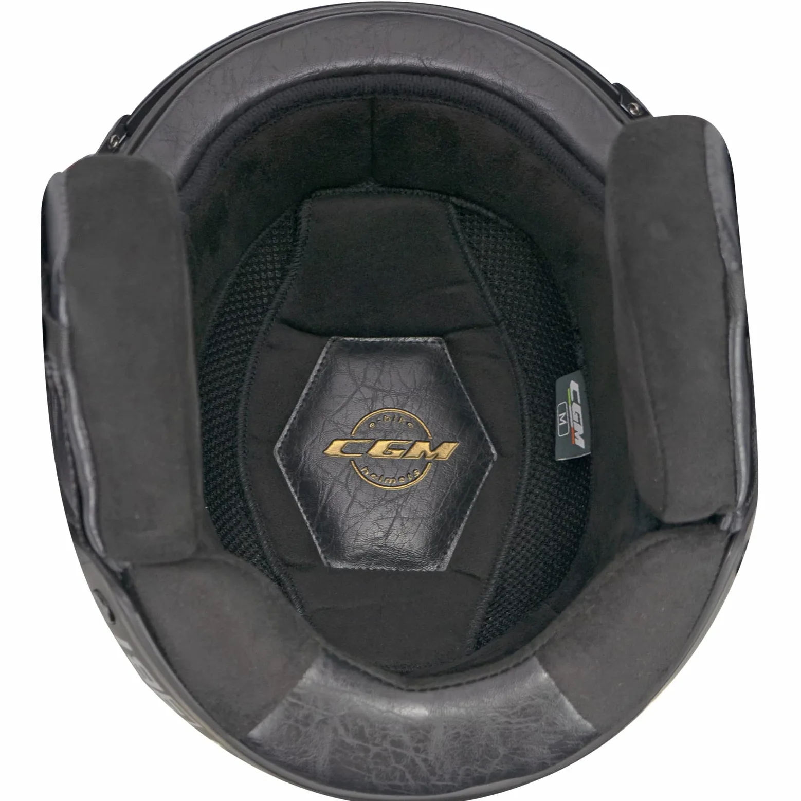 CGM EBI Casque de Ski Unisexe pour Adulte, Noir Mat, XL (60 cm)