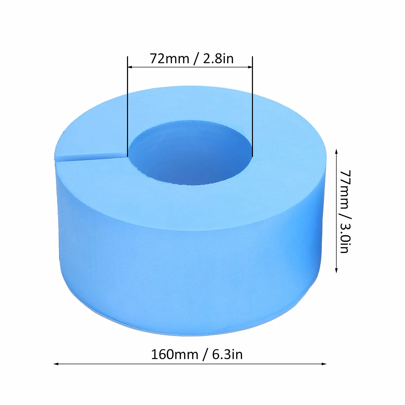2 pièces Poignets Aquatiques de Natation, Manchettes Natation EVA Anneau Flottant pour l'aquagym Poids Natation avec Boucle à dégagement Rapide pour Natation, entraînement Physique