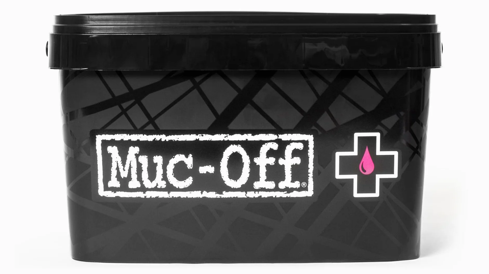Muc-Off 8 Ensemble de nettoyage pour vélo 8 en 1 & Housses Frein à Disque Motifs Éclairs, Lot de 2 - Protège des Projections et des Dégâts en Déplacement Noir/Rose