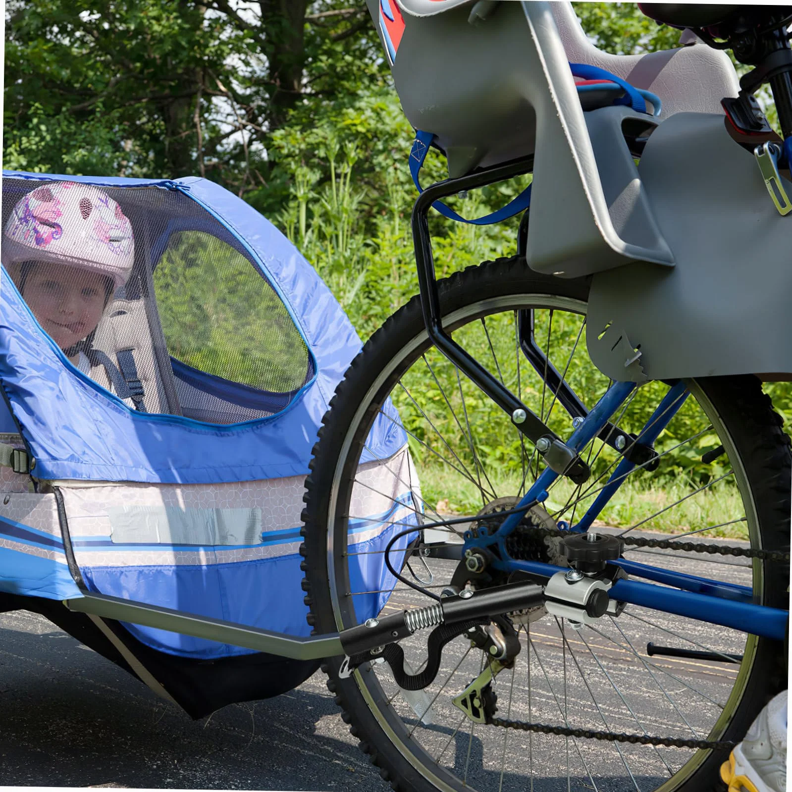 Universel Adaptateur de Fixation de Remorque de Vélo en Alliage d'Aluminium Gauche