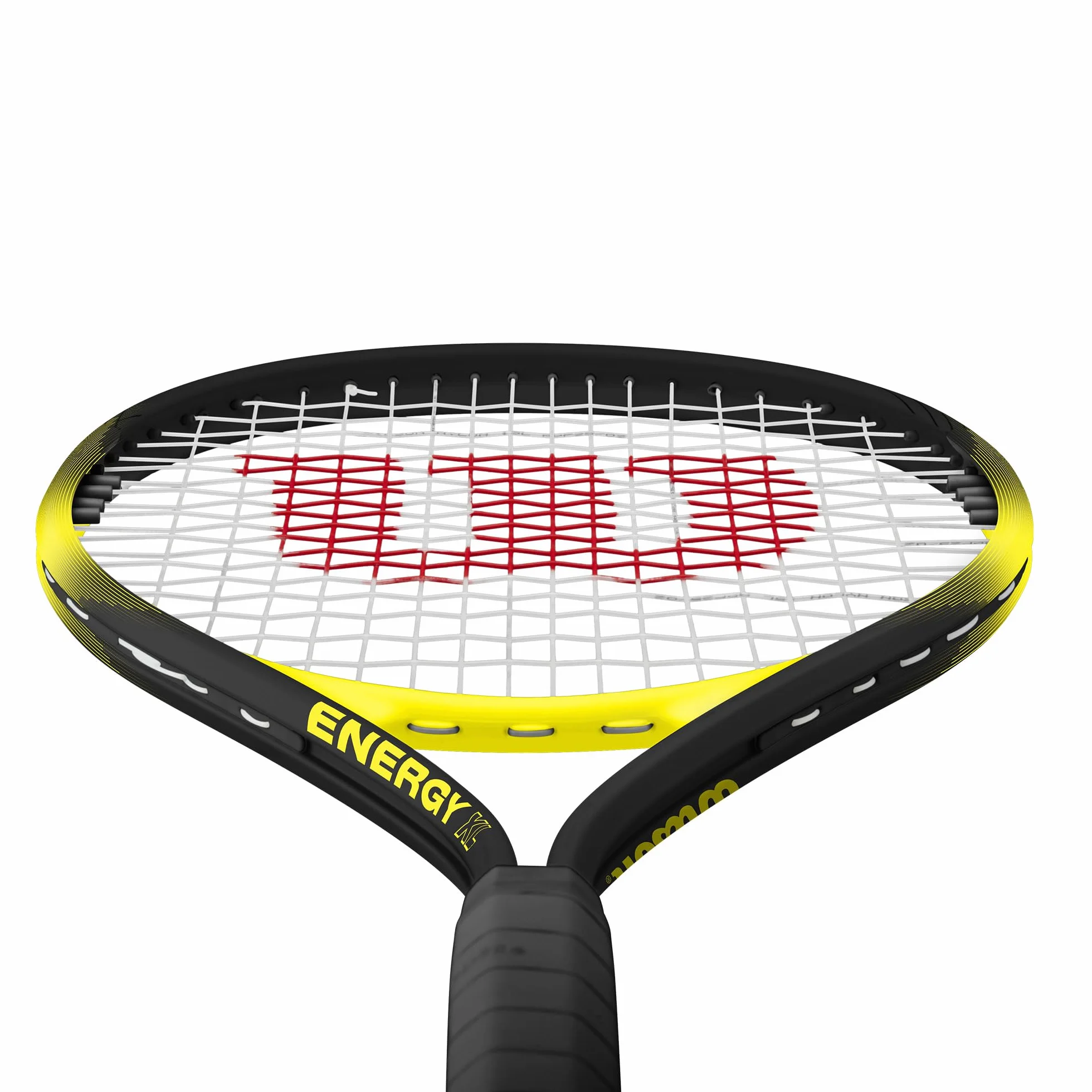 Raquette de Tennis Wilson Energy XL, Alliage AirLite, Noir/Jaune
