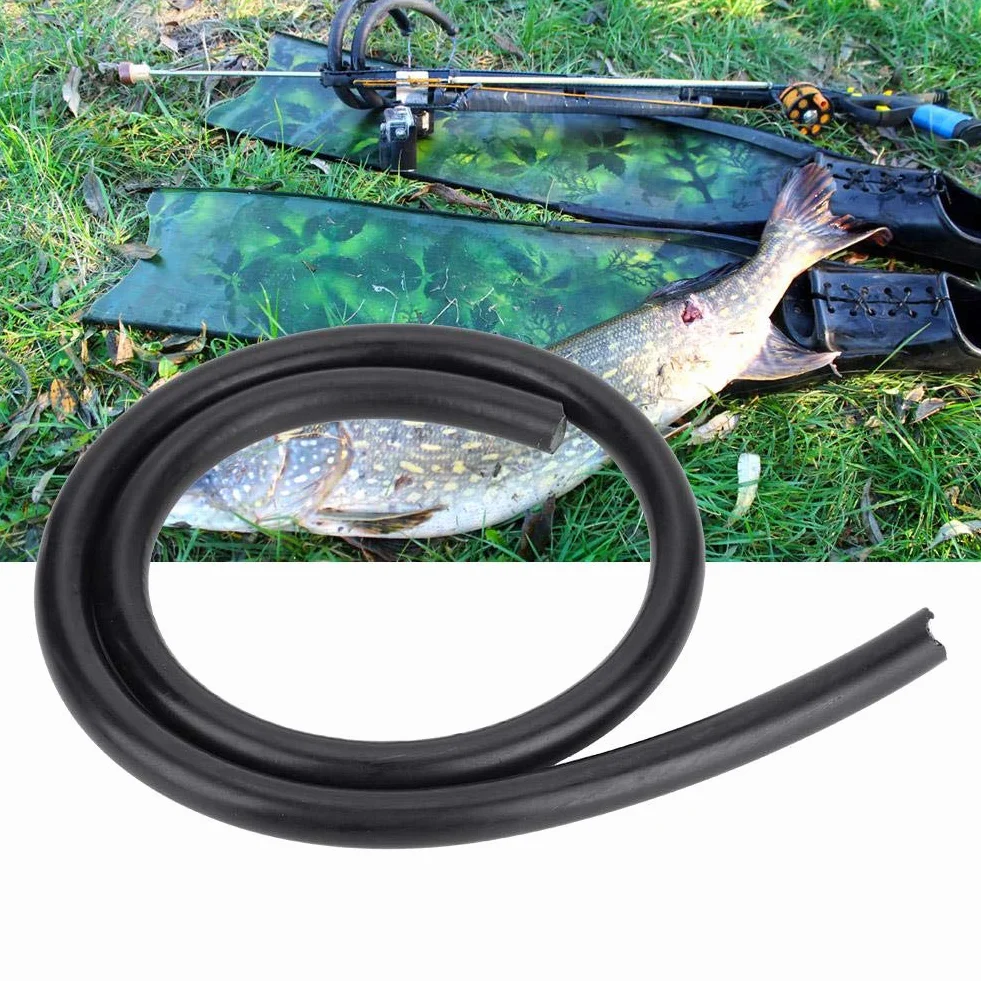 Tube en caoutchouc de chasse sous-marine 3x16mm léger durable bande de caoutchouc sous-marine sling tube de plongée sous-marine latex pour bricolage et remplacer tube ancien (1m)