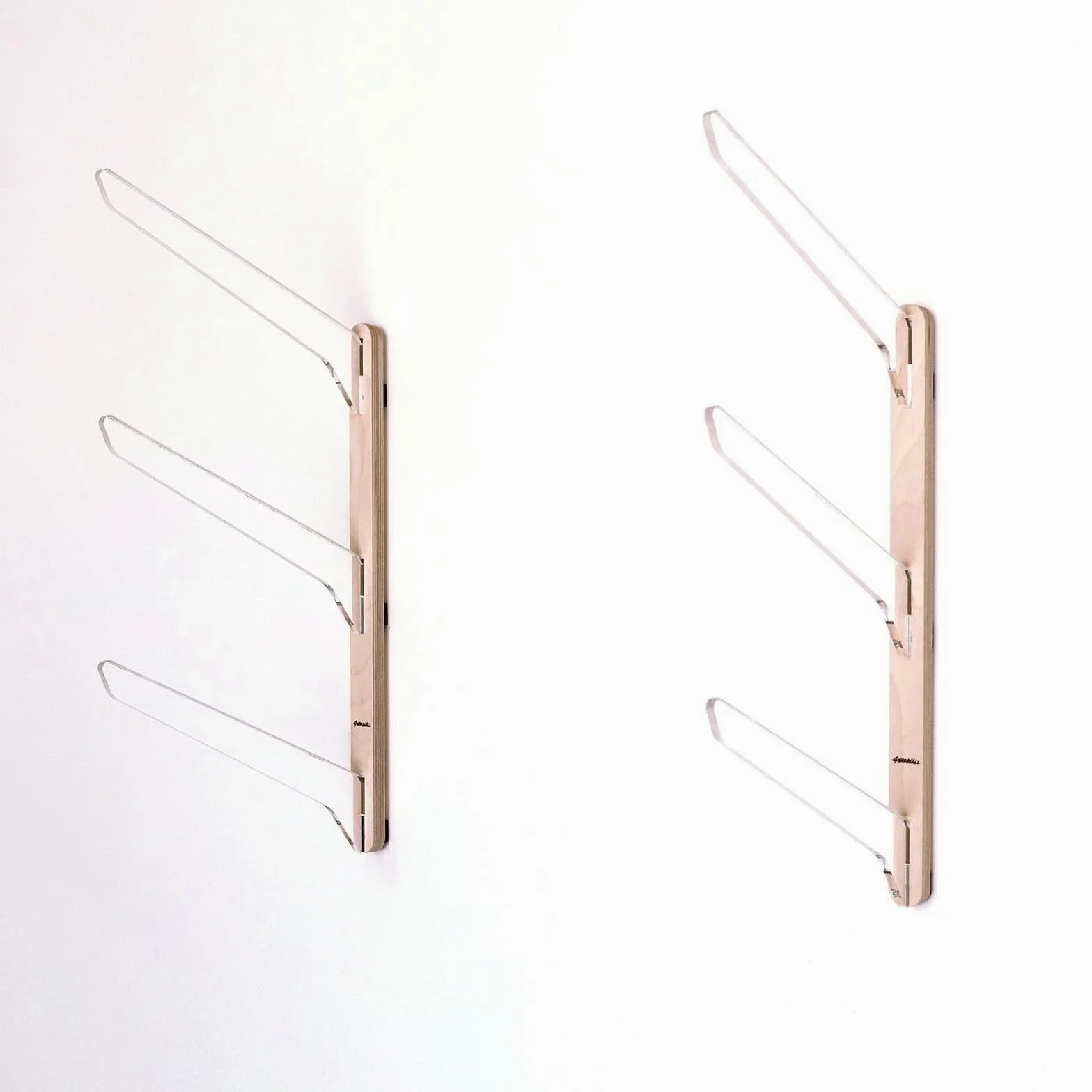 GNARWALL Multirack Support mural pour 4 planches de surf, snowboards, kitesurfing Windsurfing ou SUP Gris