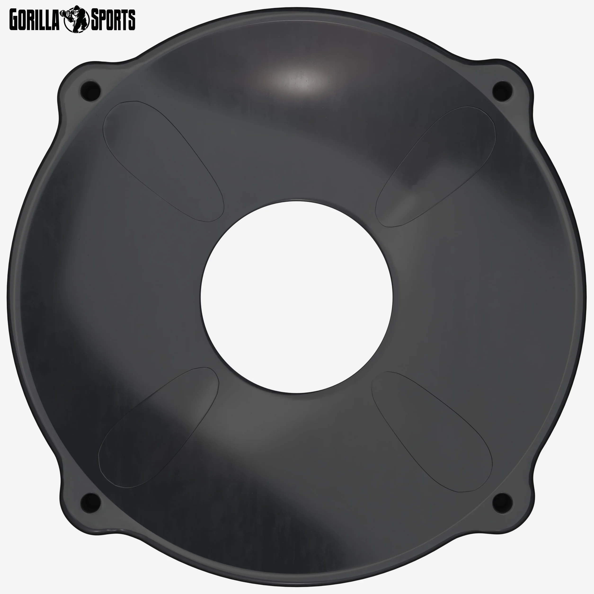 Gorilla Sports Support de stabilité pour Ballon de Fitness 55-75 cm