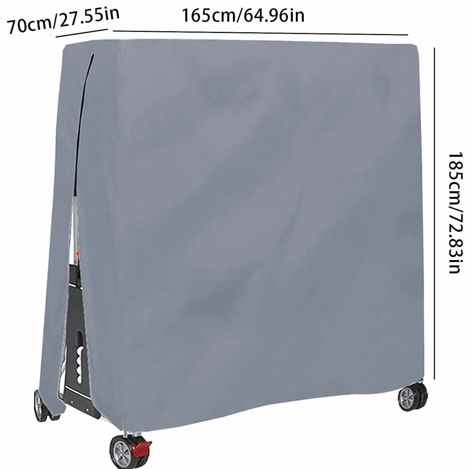 Housse Table Ping-Pong Imperméable Tissu Oxford Bâche Protection Table de Tennis