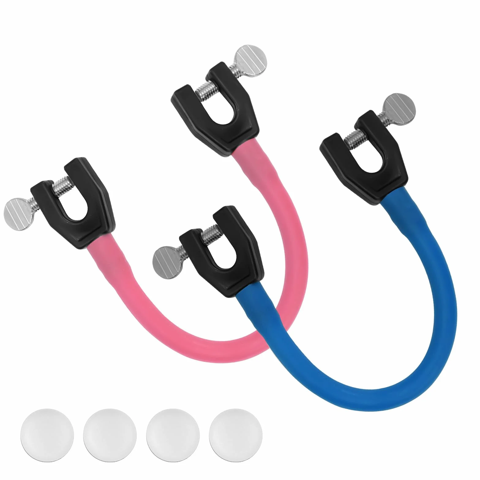 Connecteur de Pointe de Ski avec Entretoises pour Enfants Accessoires de Snowboard Rose Bleu