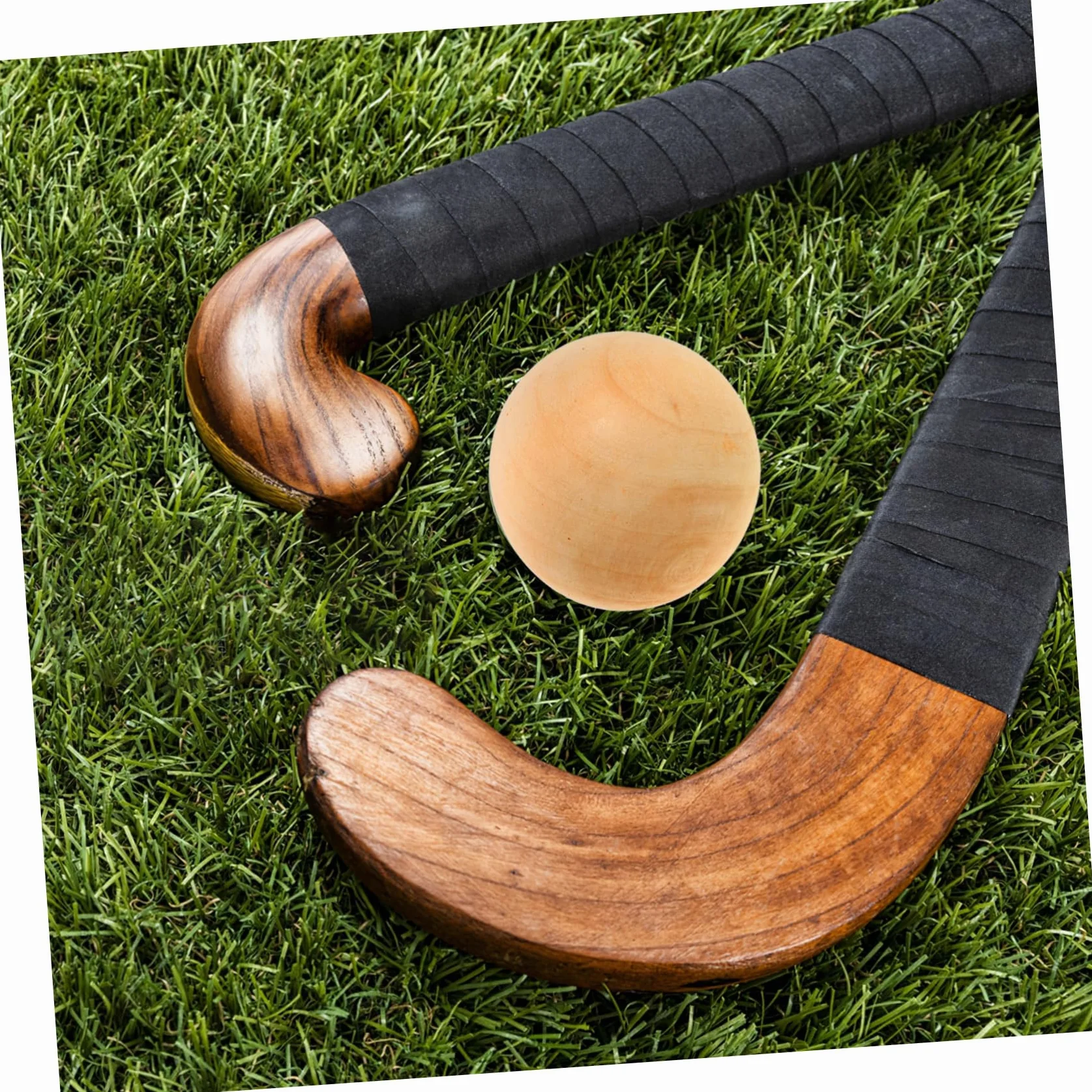 Boules De Hockey Bois 15 pièces Stables Et Durables sans Rebond Entraînement Extérieur