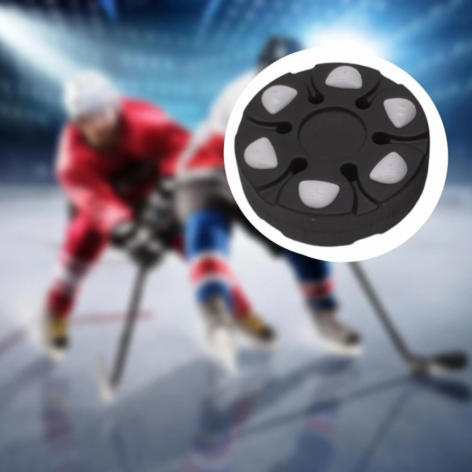 Rondelle de Hockey sur Rouleaux Hockey Ball Hockey Street Puck pour le Sport