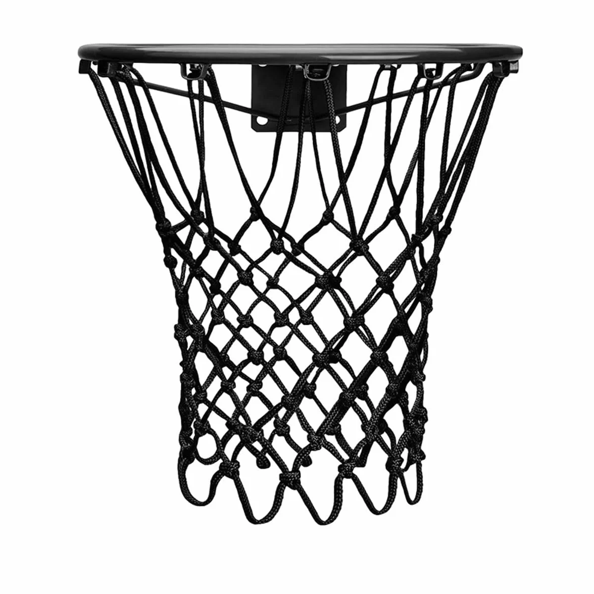 Filet de Basket de Remplacement Robuste, Résistant aux Intempéries, Anti-Fouet, pour Terrain Extérieur et Intérieur