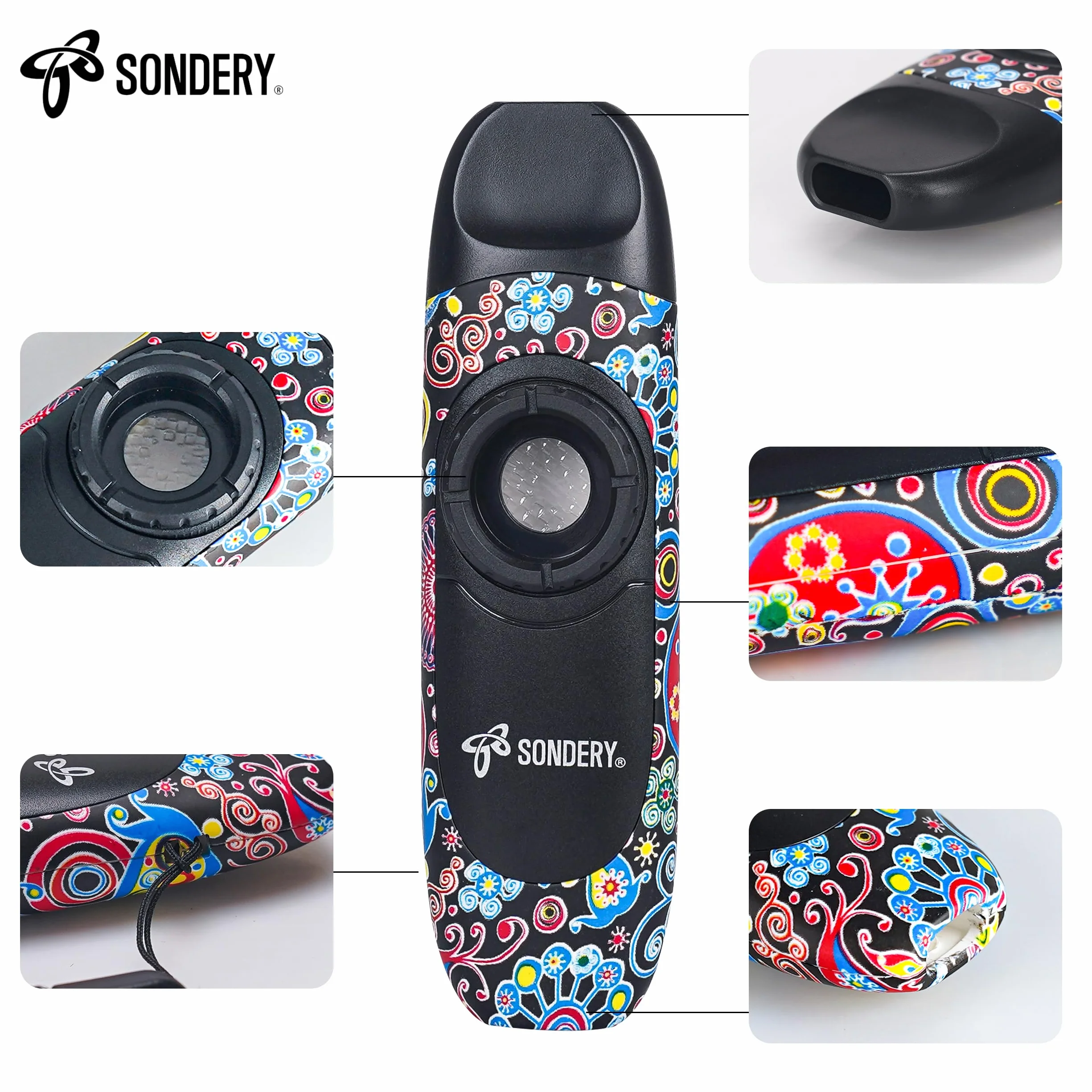 Professionnel Kazoo Instrument à Vent avec 5 Membranes, Cordon et Pochette