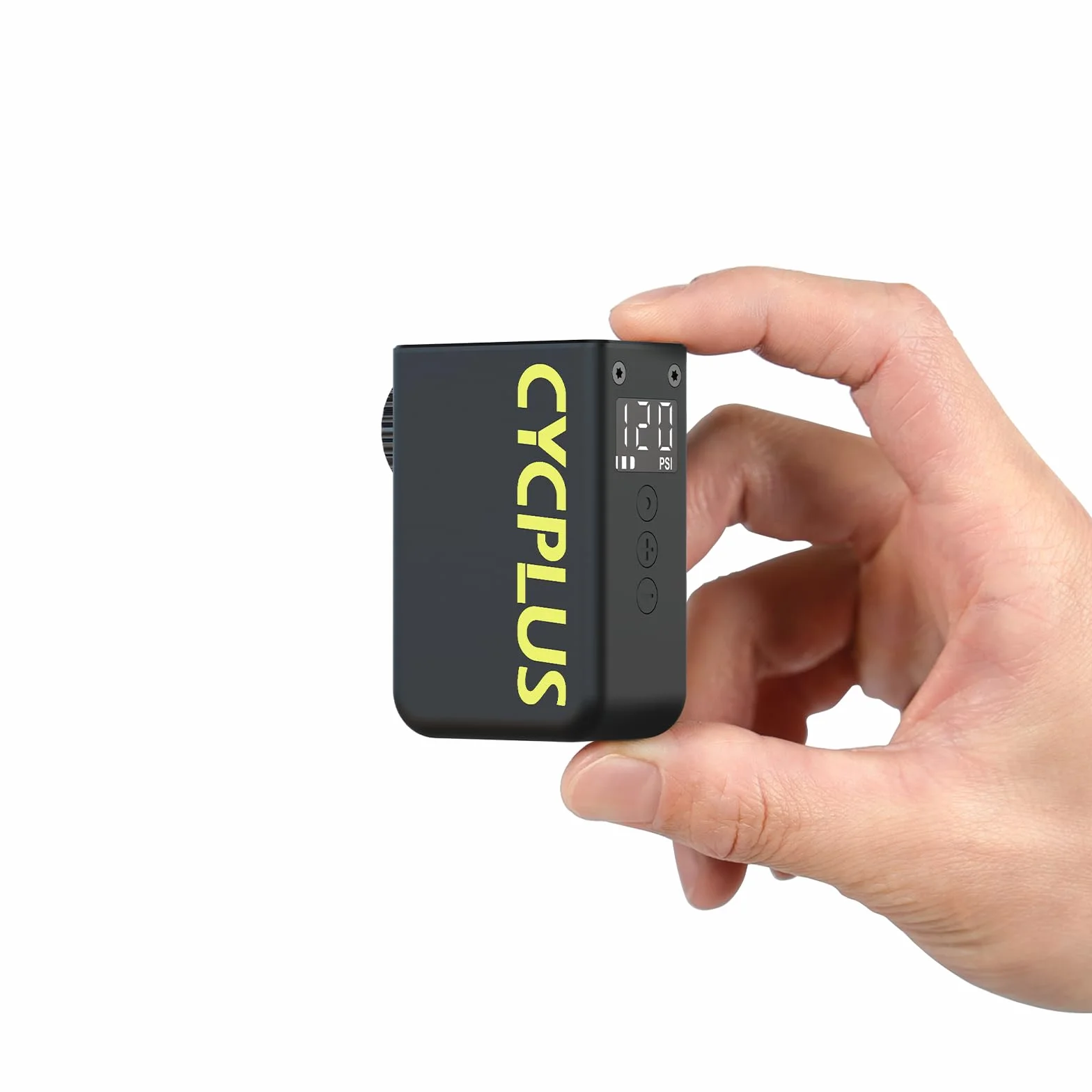 CYCPLUS AS2 Ultra Pompe à Vélo Électrique Compacte 120 PSI Manomètre Arrêt Automatique Valves Presta Schrader