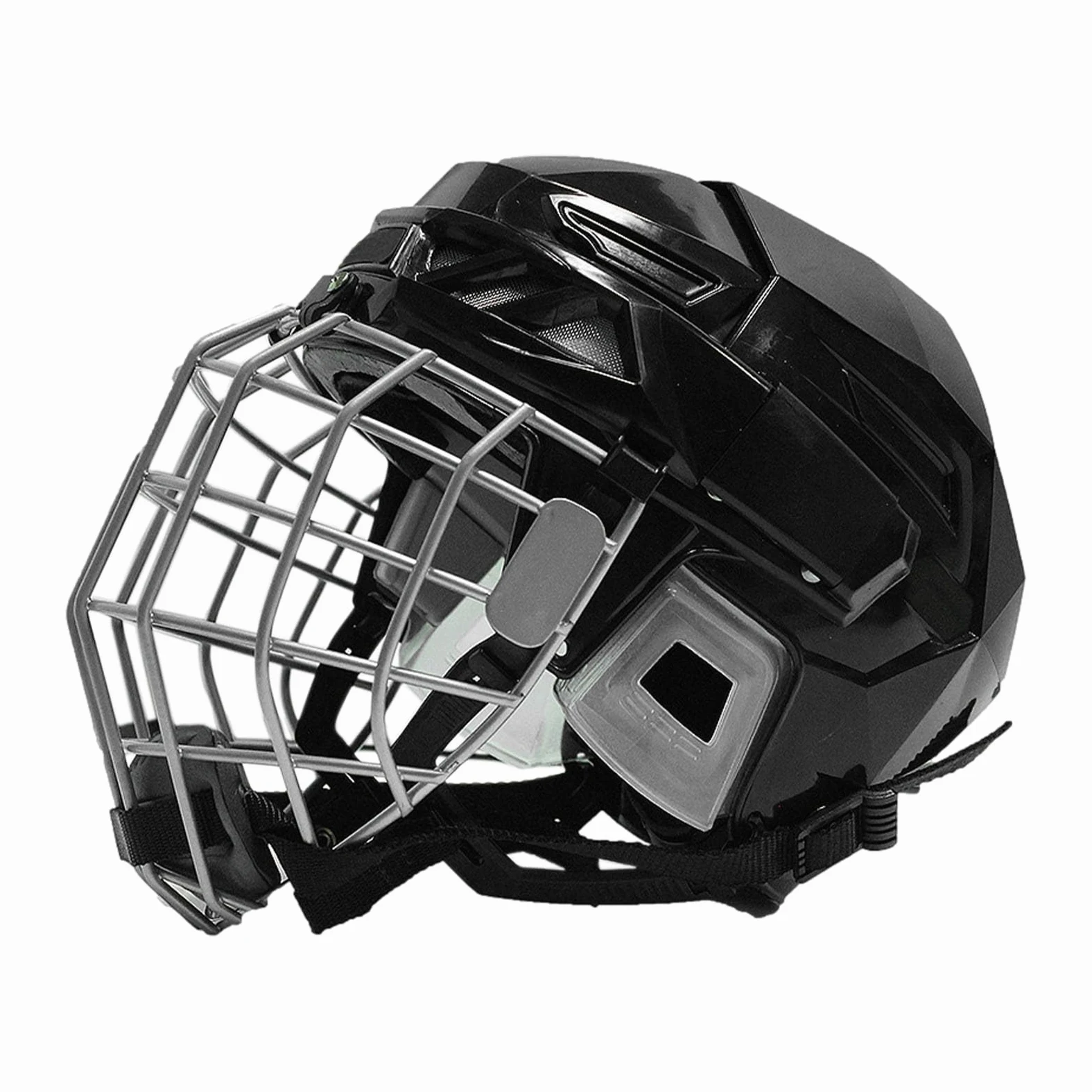Casques de hockey pour homme | Masque facial de hockey | Casques de hockey sur glace robustes et sûrs combinés avec cage, équipement de protection pour hockey sur glace