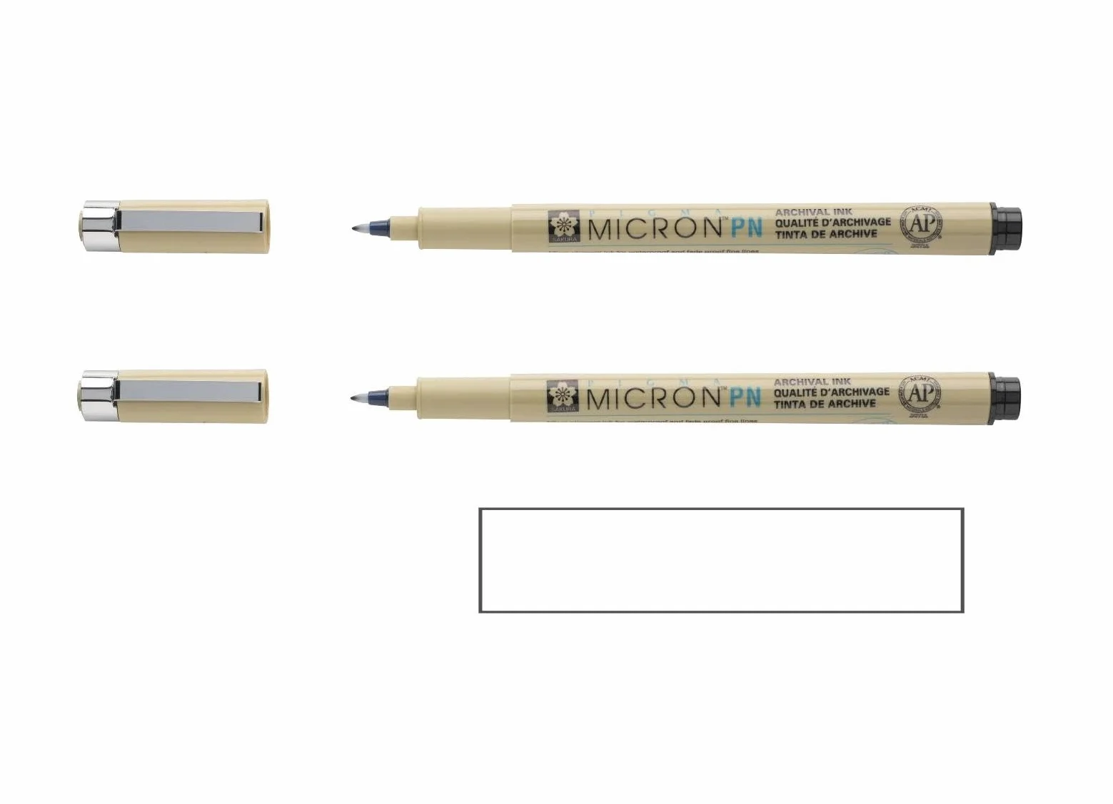 PIGMA MICRON SAKURA PN Noir 2pcs avec carte