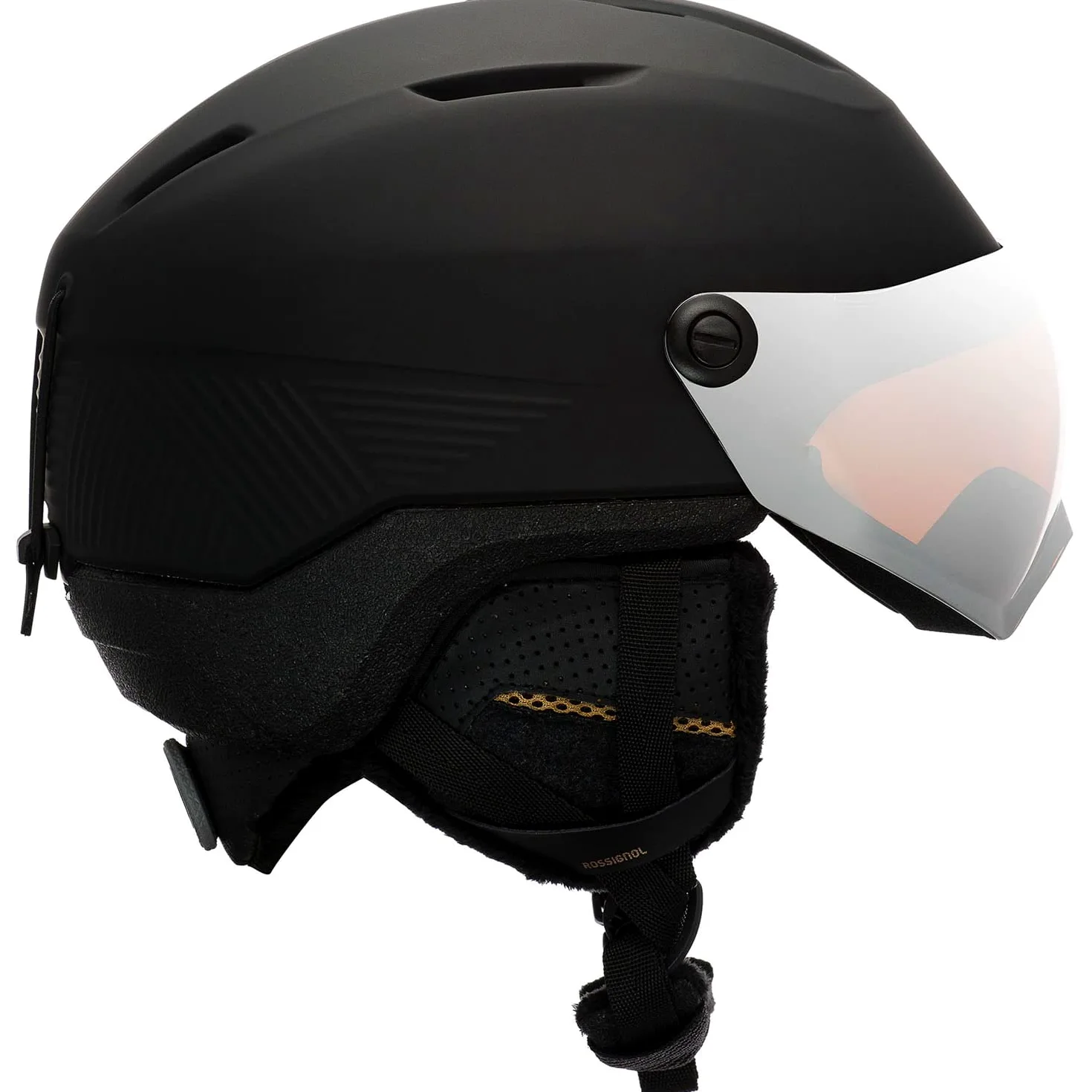 Rossignol - Casque De Ski/Snow Fit Visor Impacts Noir Femme - Femme - Noir