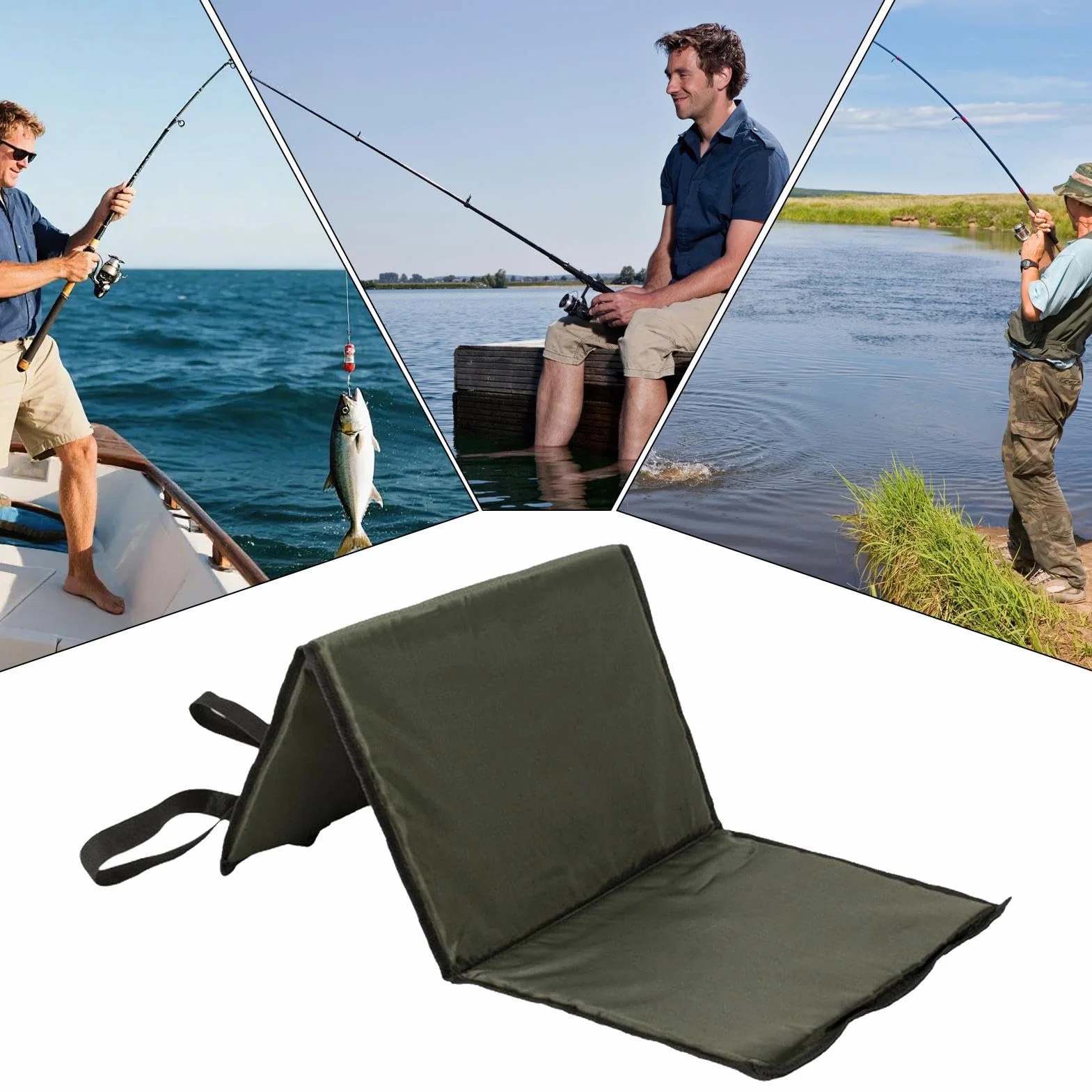 Tapis de Décrochage pour Pêche à la Carpe,Tapis de Réception Rembourré et Pliable pour Protéger Les Poissons | Équipement de Pêche Pliable Portable pour Pêcheur Débutant Expert