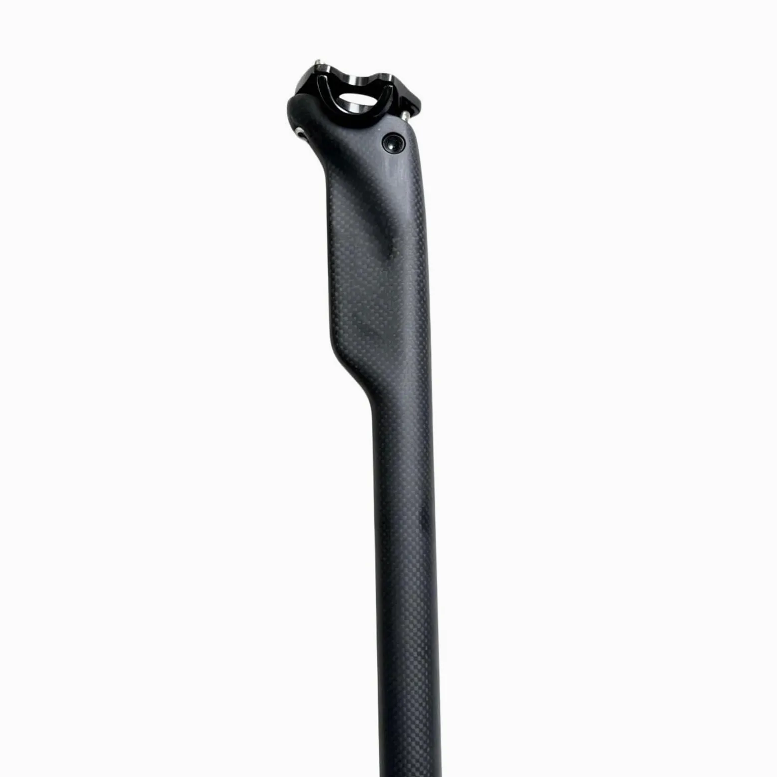 Selle de vélo Tige de Selle de vélo de Route ultralégère en Fiber de Carbone Convient pour Jeda Zero, 27.2/30.8/31.6mm Tige de Selle VTT