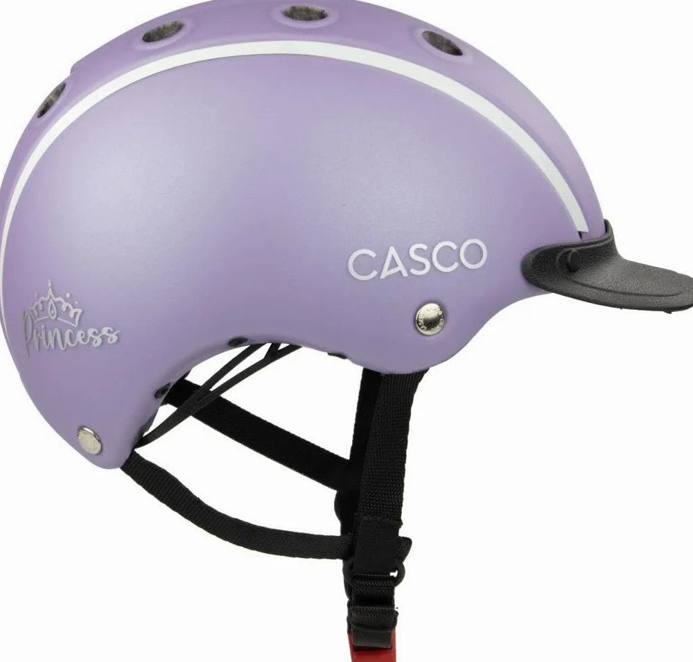 Casco Nori 2.0 Princess Casque d'équitation pour enfant Violet