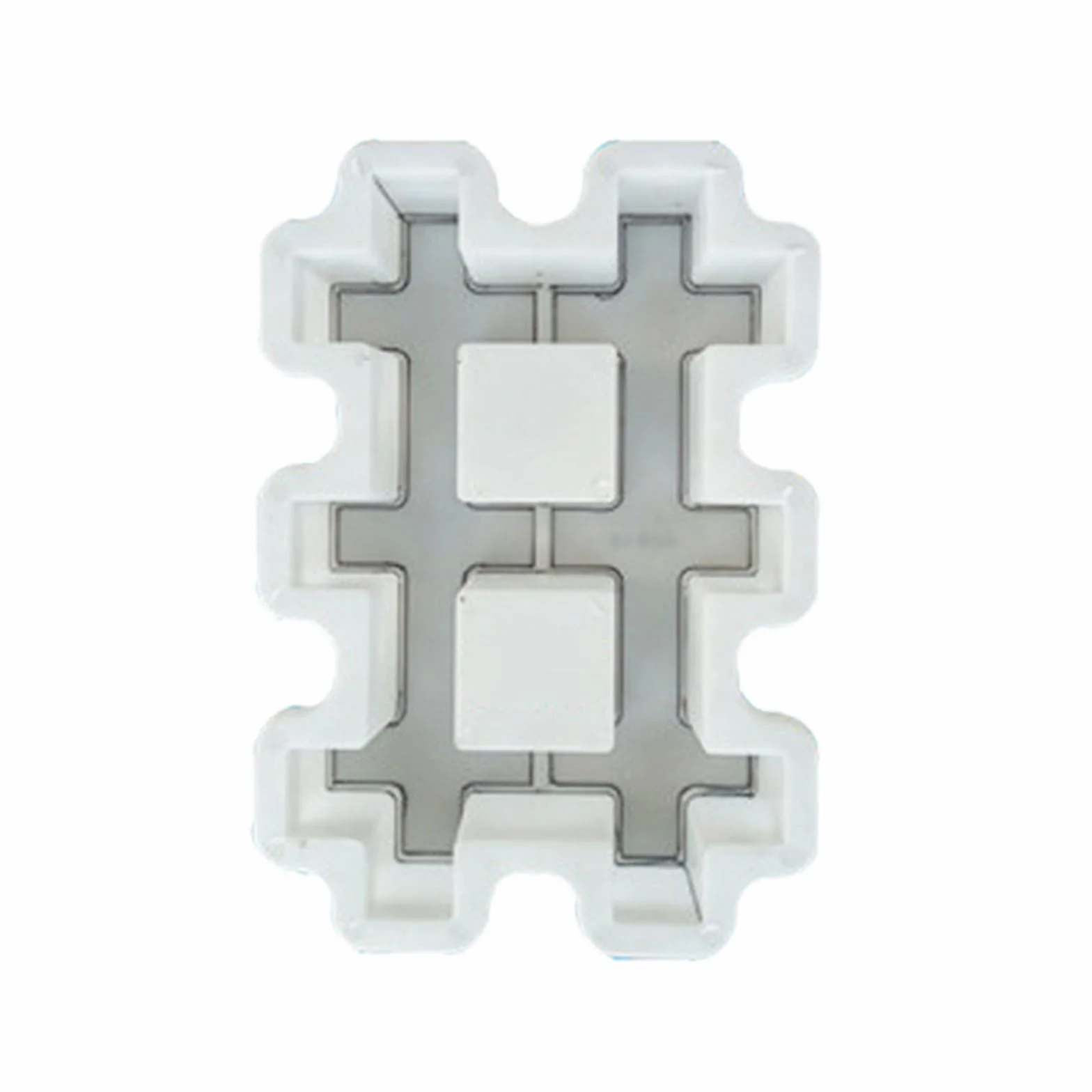 Moule réutilisable à double grille pour pavés de gazon et allées
