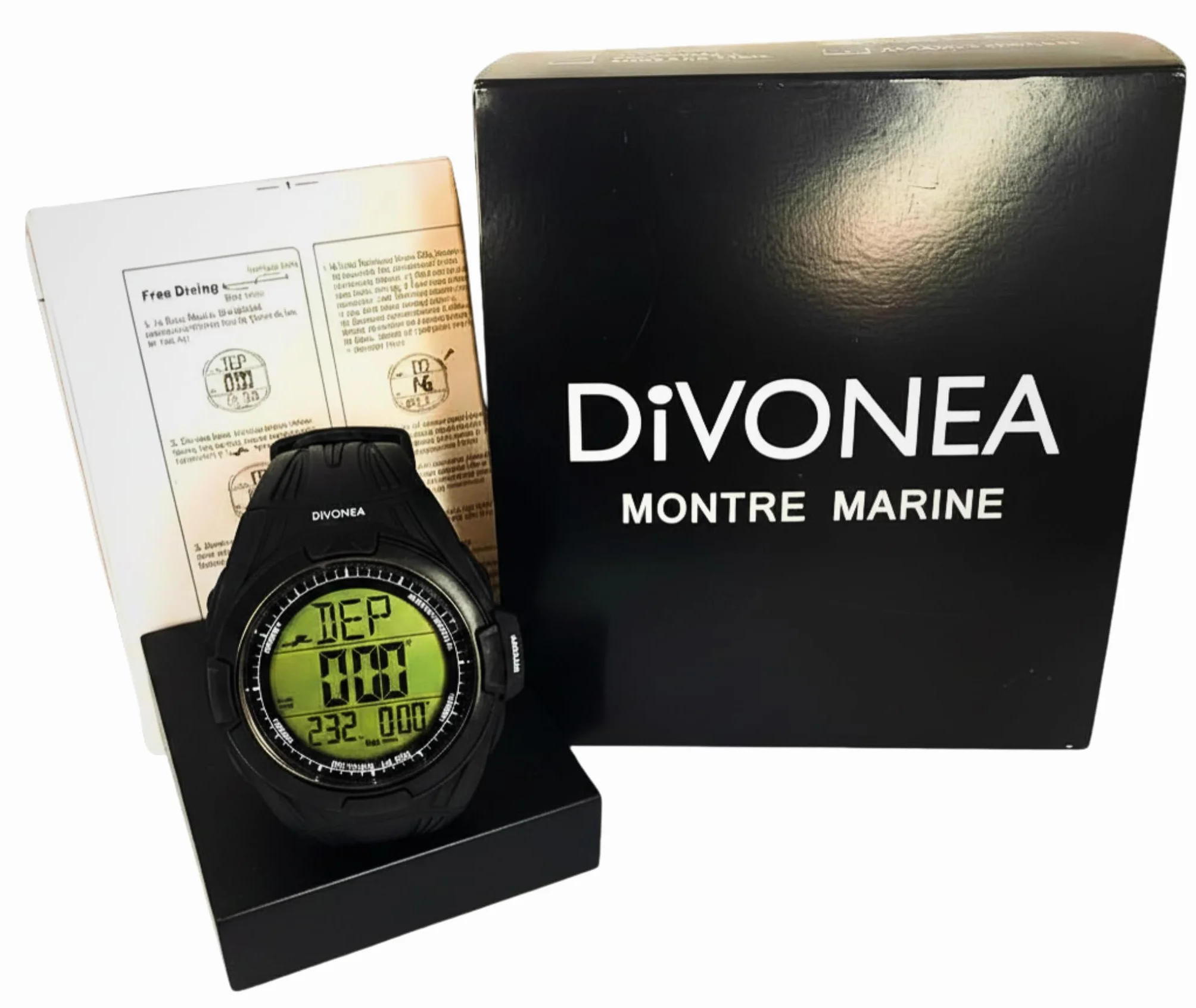 Montre de Plongée DiVONEA - Apnée et Chasse sous-marine