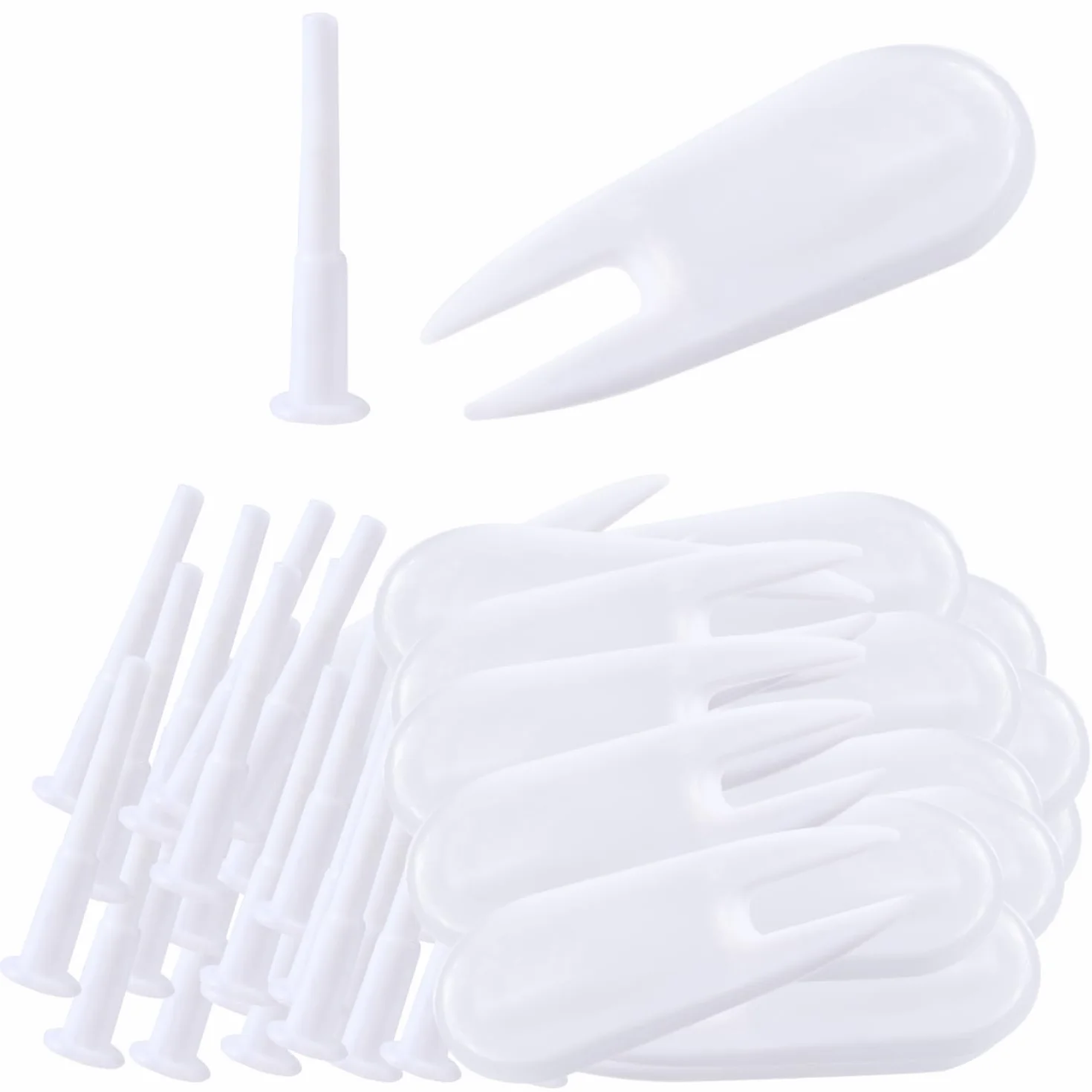 Kit de Remplacement de Bouchon de Ballon d'exercice 40 Pcs Gym Ball Plug Adaptateur de Prise d'air