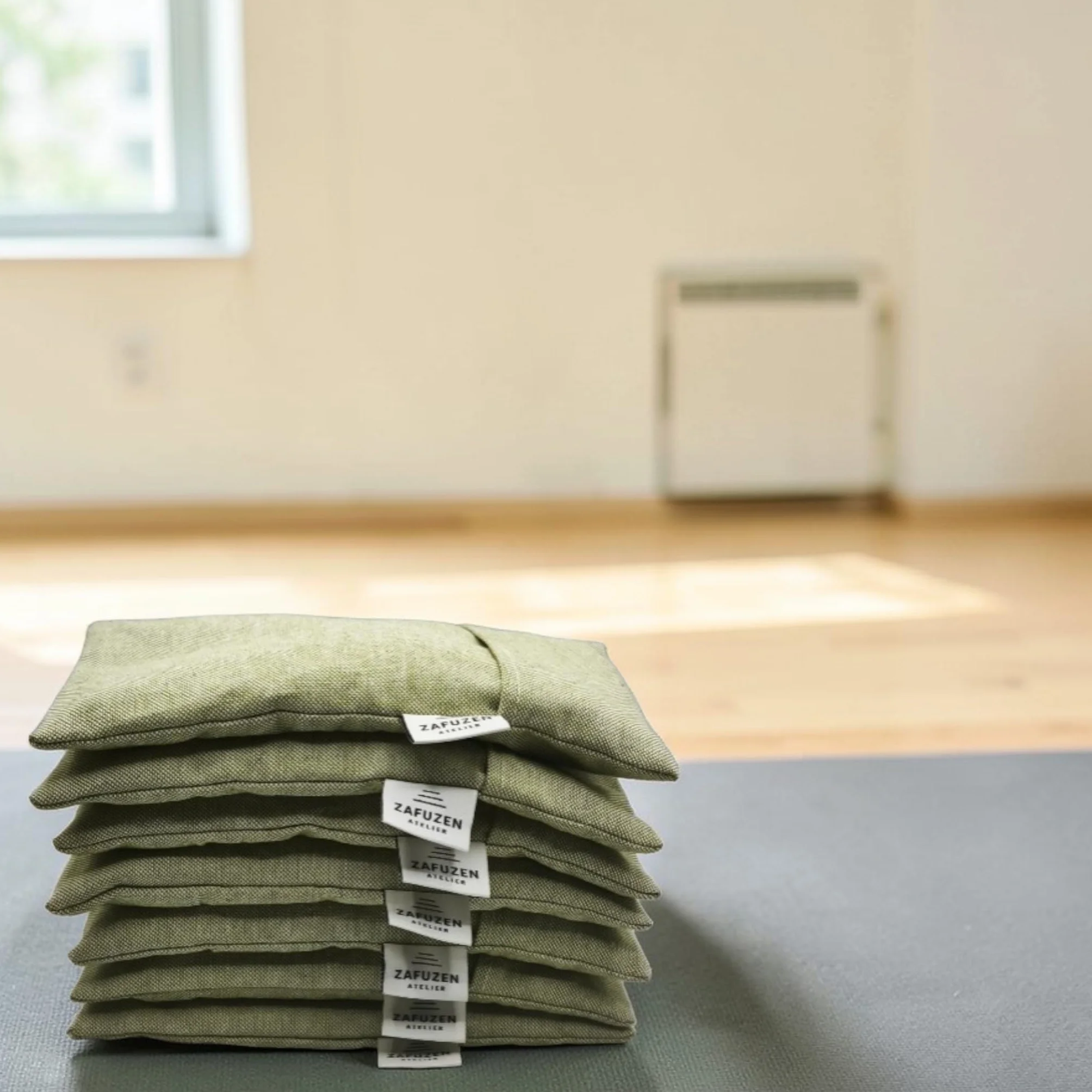 Coussins pour Les Yeux Lot de 6 – Coton Naturel et Lavande – Usage Professionnel Yoga, Pilates, Spa