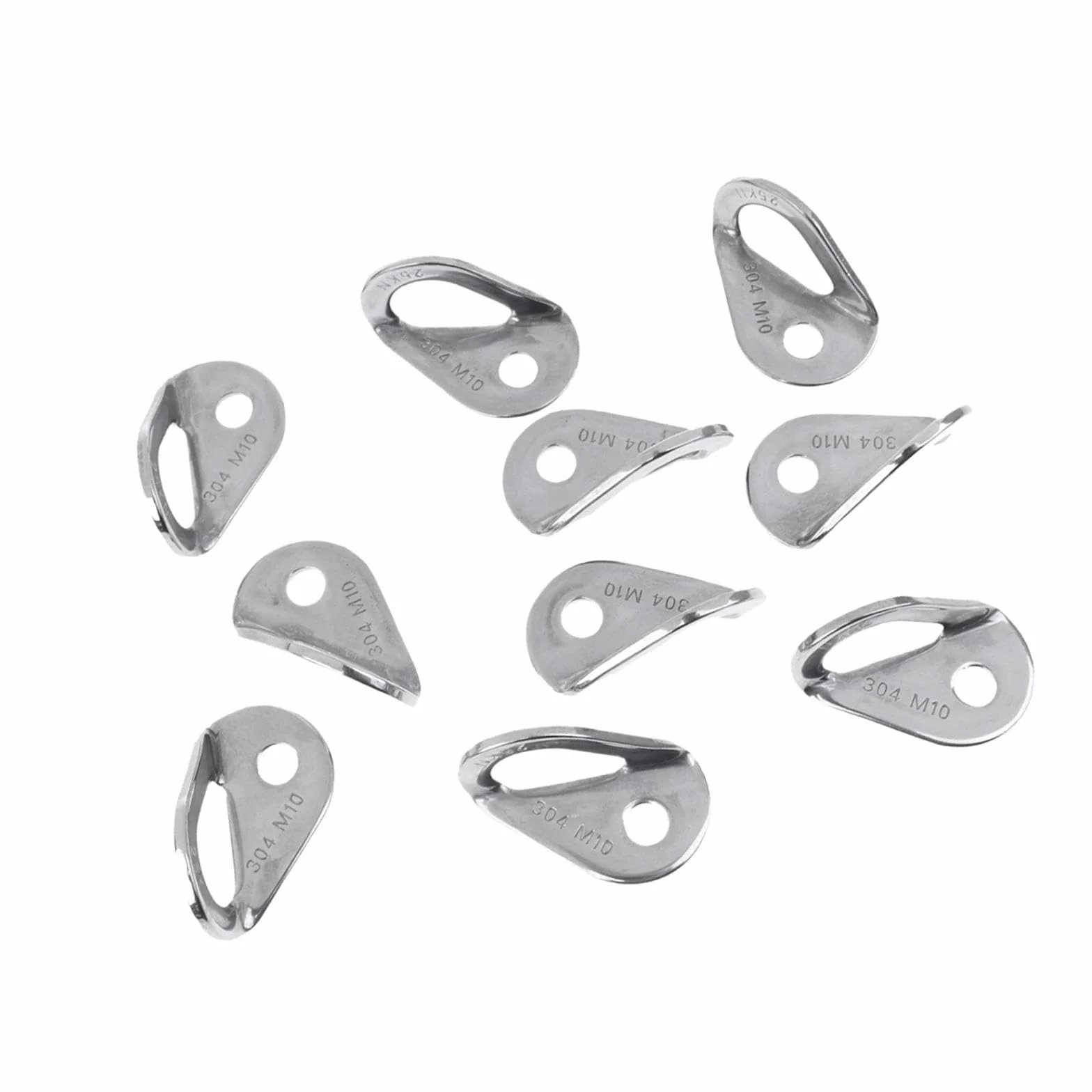 10 pièces Clou Cintre Expansion Acier Inoxydable Montage Mural Plaque pour Escalade