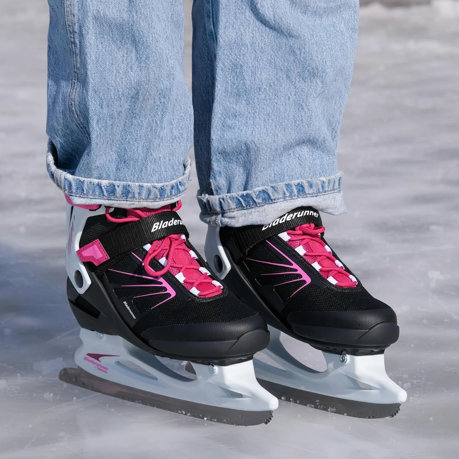 Bladerunner Igniter XT Ice W Patins à Glace, Femme, Noir/Fuchsia, 38