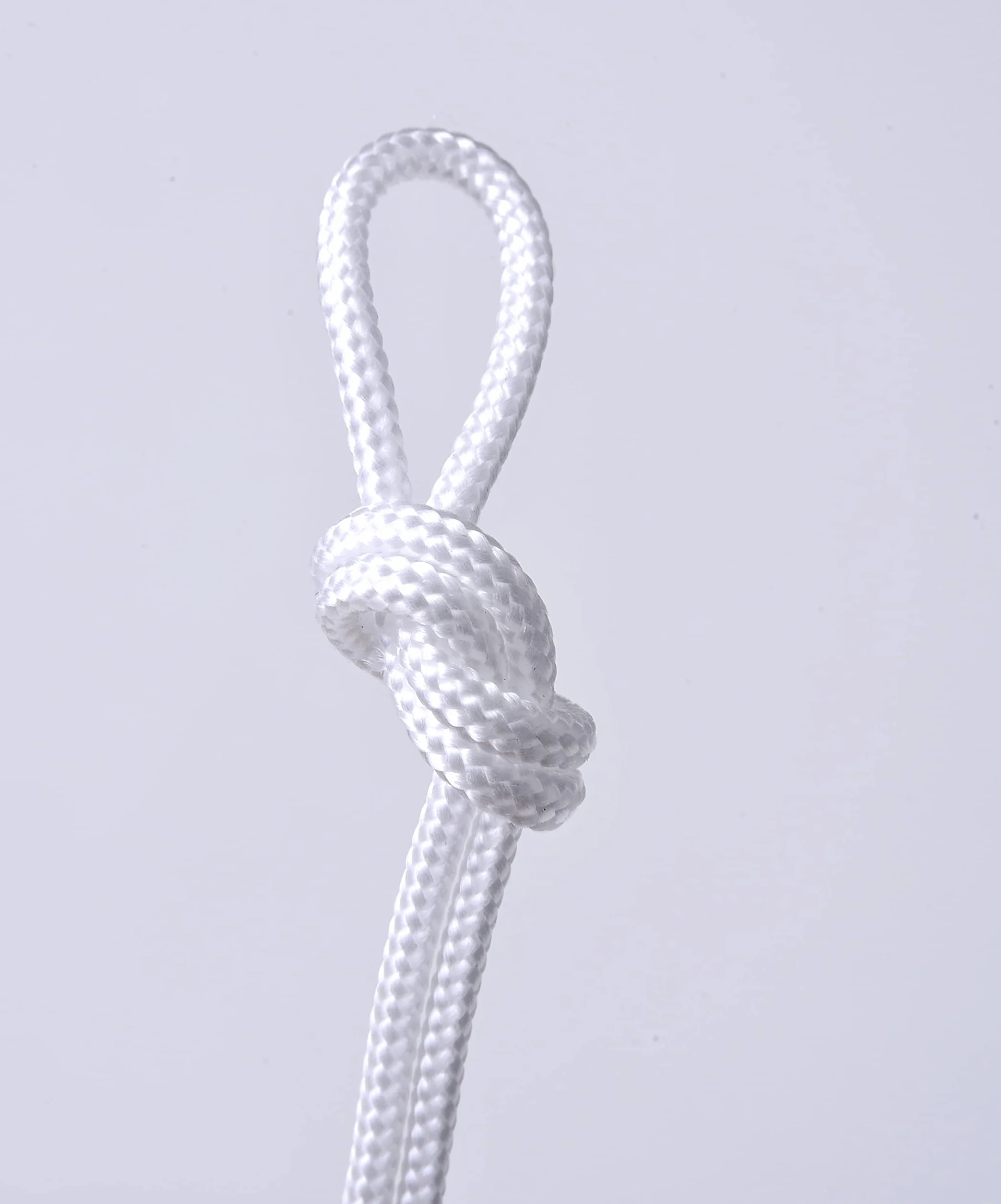 Cordon Tresse Nylon Blanc 50 mètres 3 mm pour Stores Vénitiens Fabriqué en Italie
