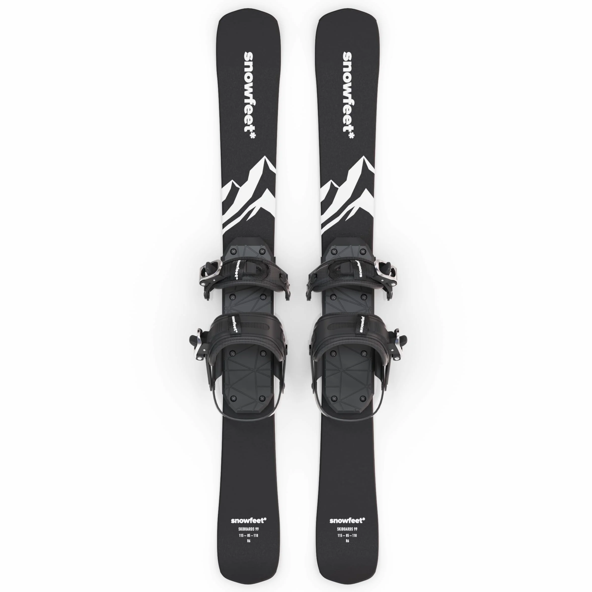 Short Skis for Snow 99 cm Skiblades Snowblades Skiboards
