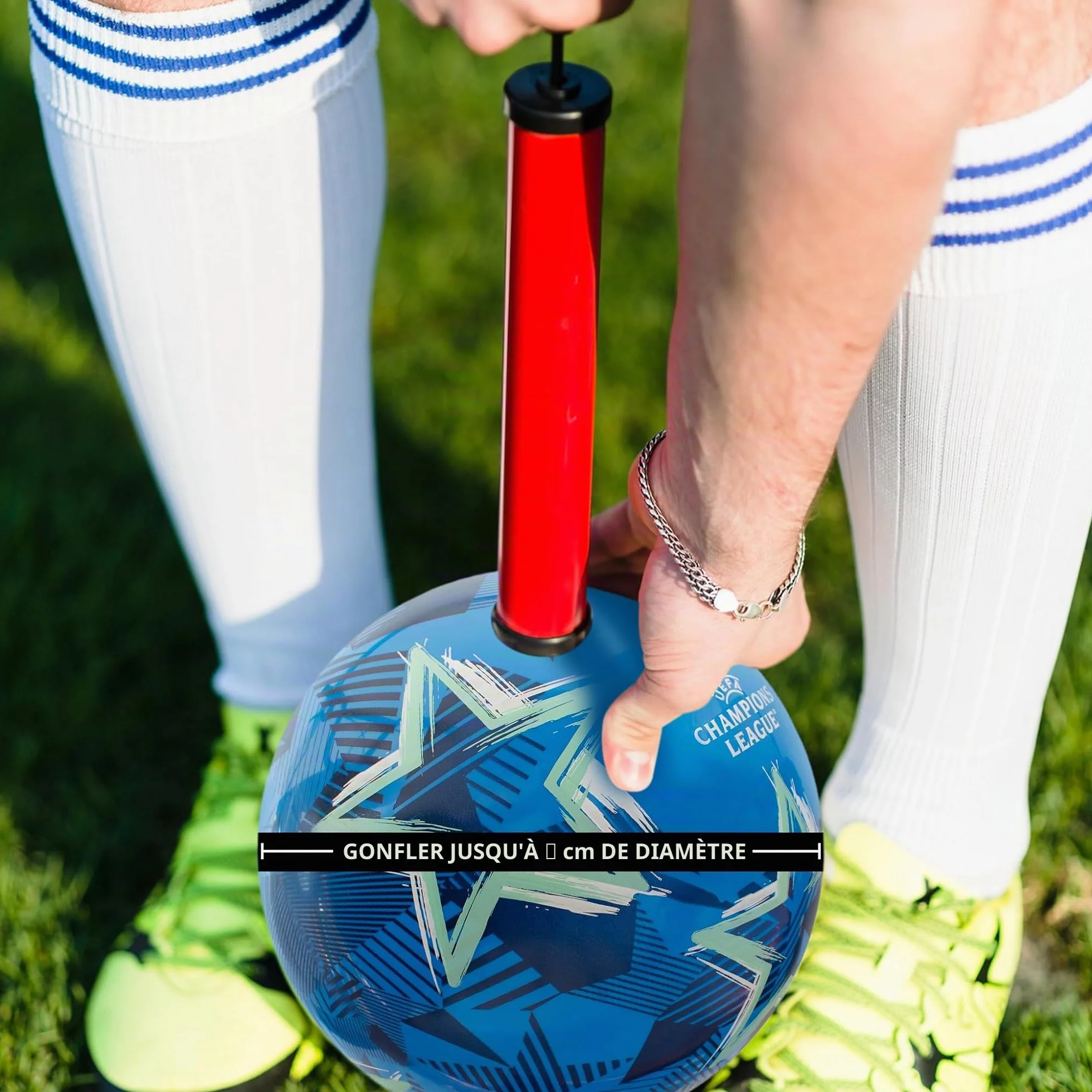 Hy-PRO UEFA Champions League Balle de Jeu Officielle 22,9 cm PVC 120 g