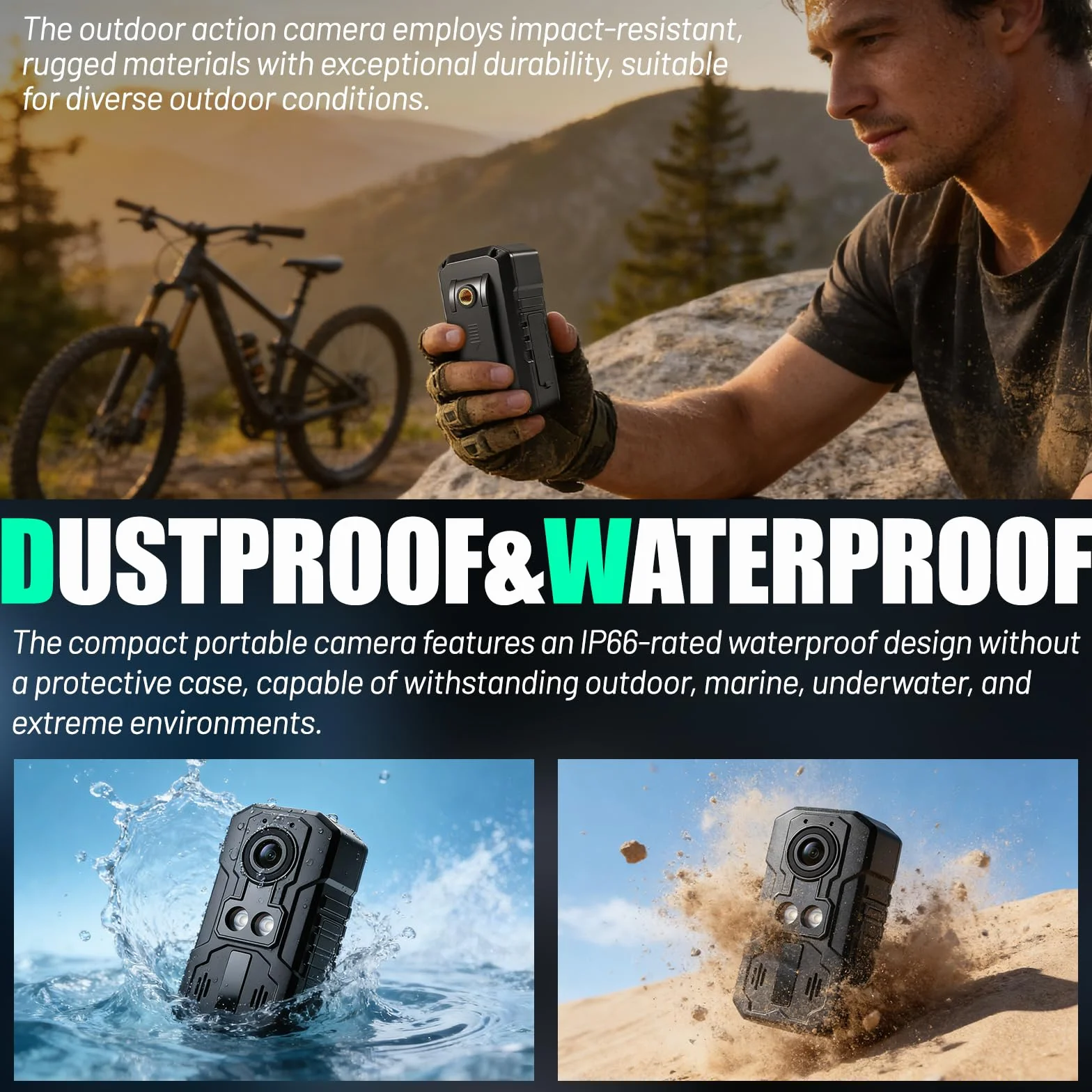 Mini Caméra de Chasse 1080P, Camera Animaux Exterieur 12 Mégapixels 4K Caméra Vidéo étanche Grand Angle de 120° Vision Nocturne par LED Infrarouge 940 nm