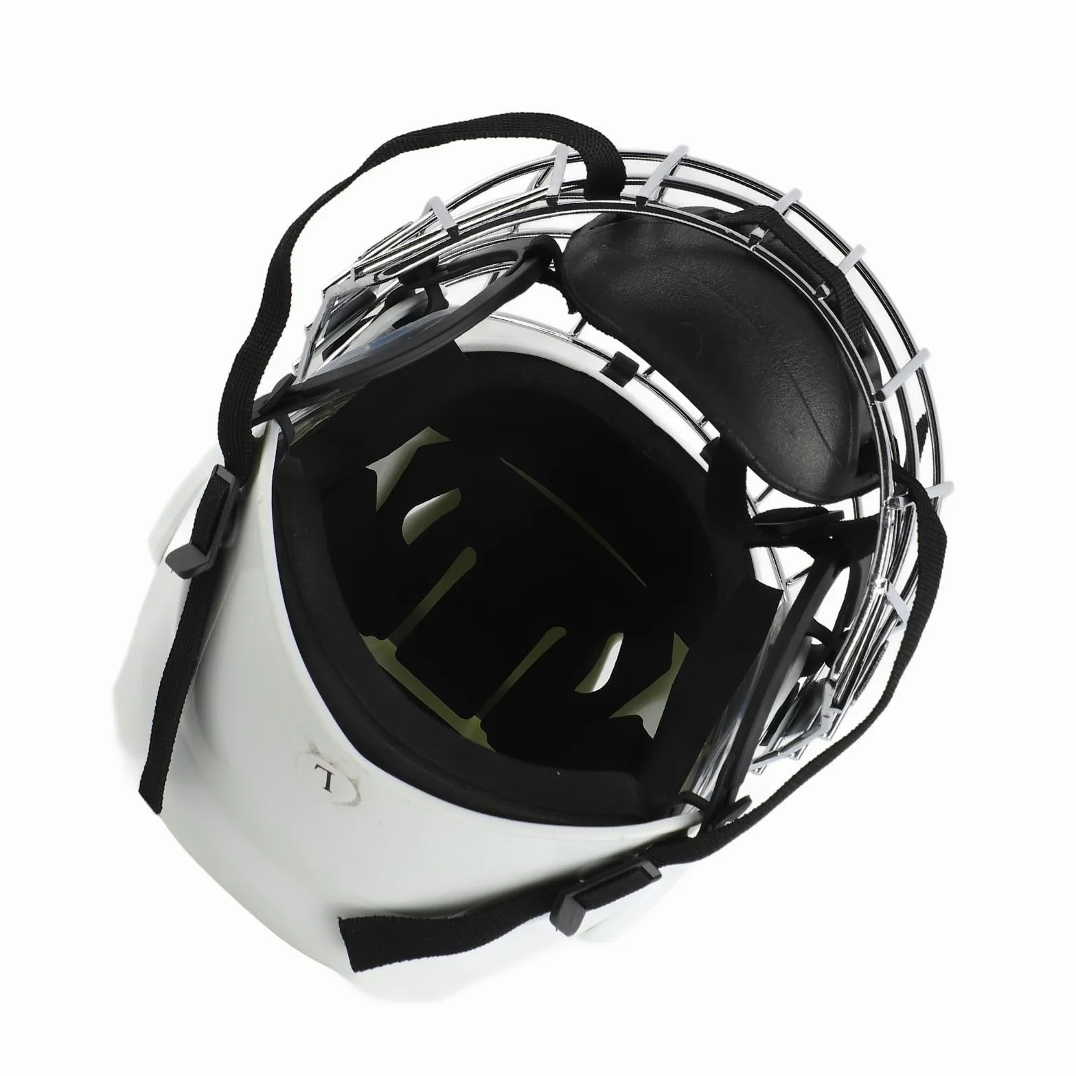Zunate Casque de Hockey sur Glace pour Jeunes, Combo avec Cage Faciale, Coque de Protection de qualité Supérieure pour Roller Hockey, ABS EVA en Alliage D'aluminium pour Adolescents (M)