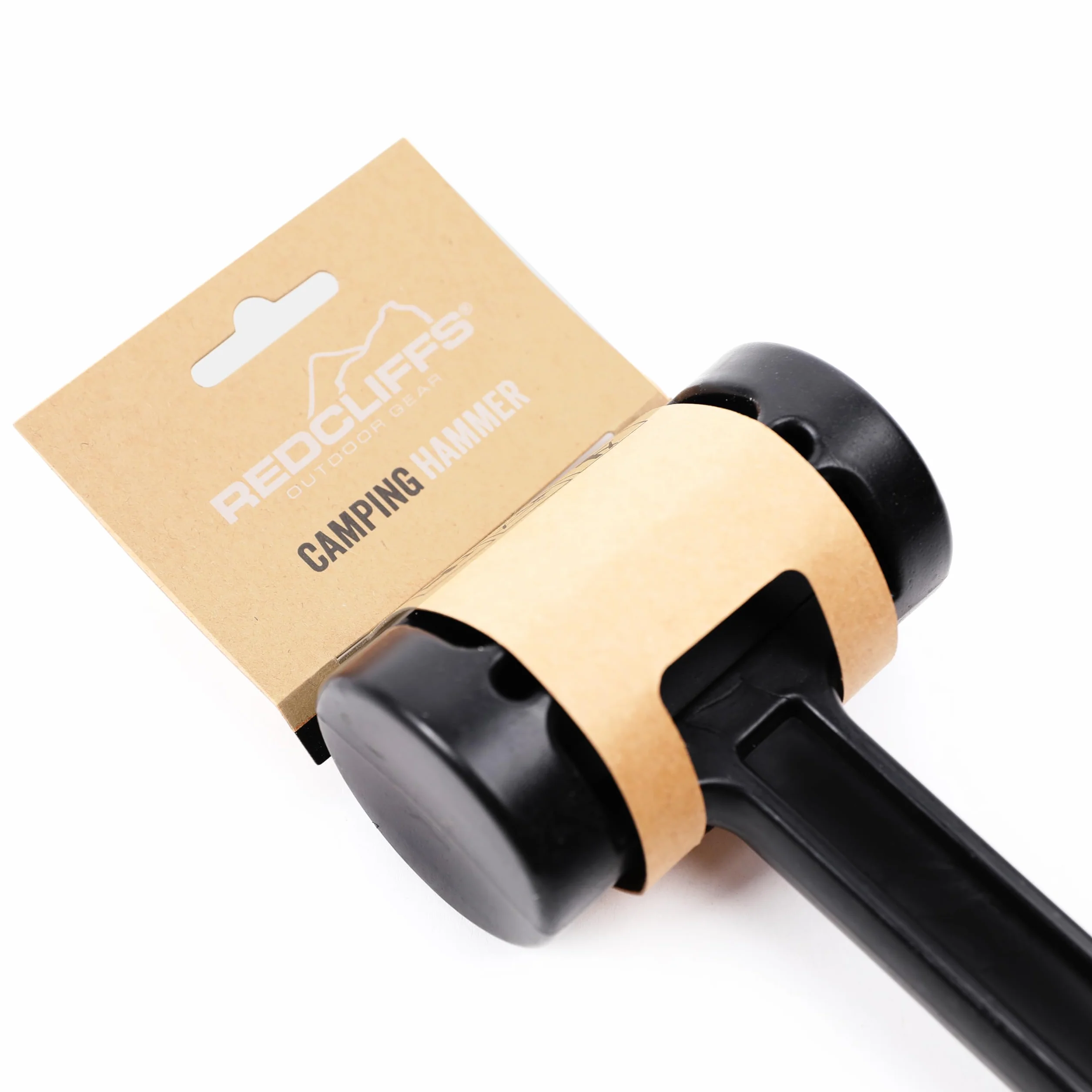 Marteau de camping de qualité supérieure - Marteau robuste, léger et fiable pour la construction de tente et une utilisation en plein air, accessoire de camping idéal pour les amateurs de camping et
