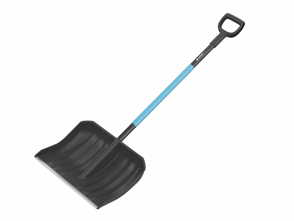 Cellfast cellPRO Pro Snow Shovel, Long Ergonomic Shaft, Durable, Comfort, safetouch, 150 mm Deep Head
