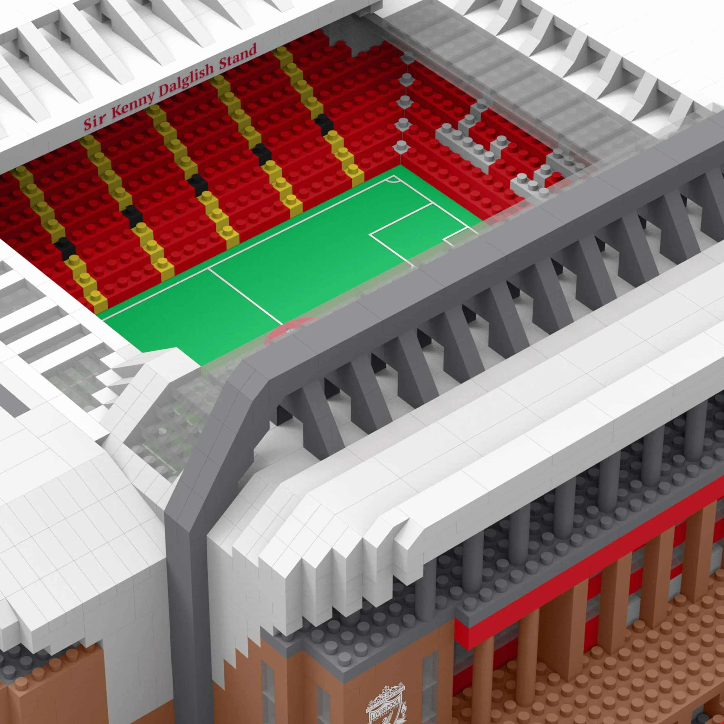 Liverpool FC Anfield BRXLZ Stadion 3D Bricks Jouet de Construction