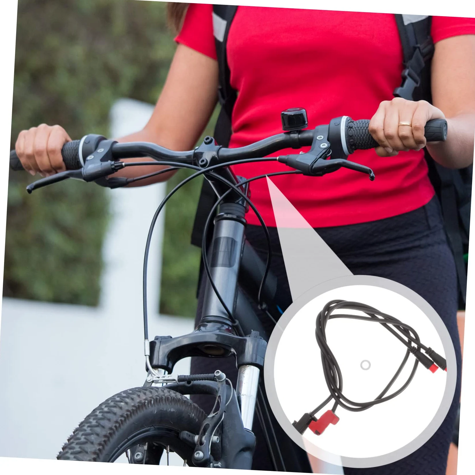 BESPORTBLE 4paires Câble De Frein Électrique pour Vélo Capteur De Coupure De Frein avec Connecteur Pin Compatible Moteur Central Et Arrière