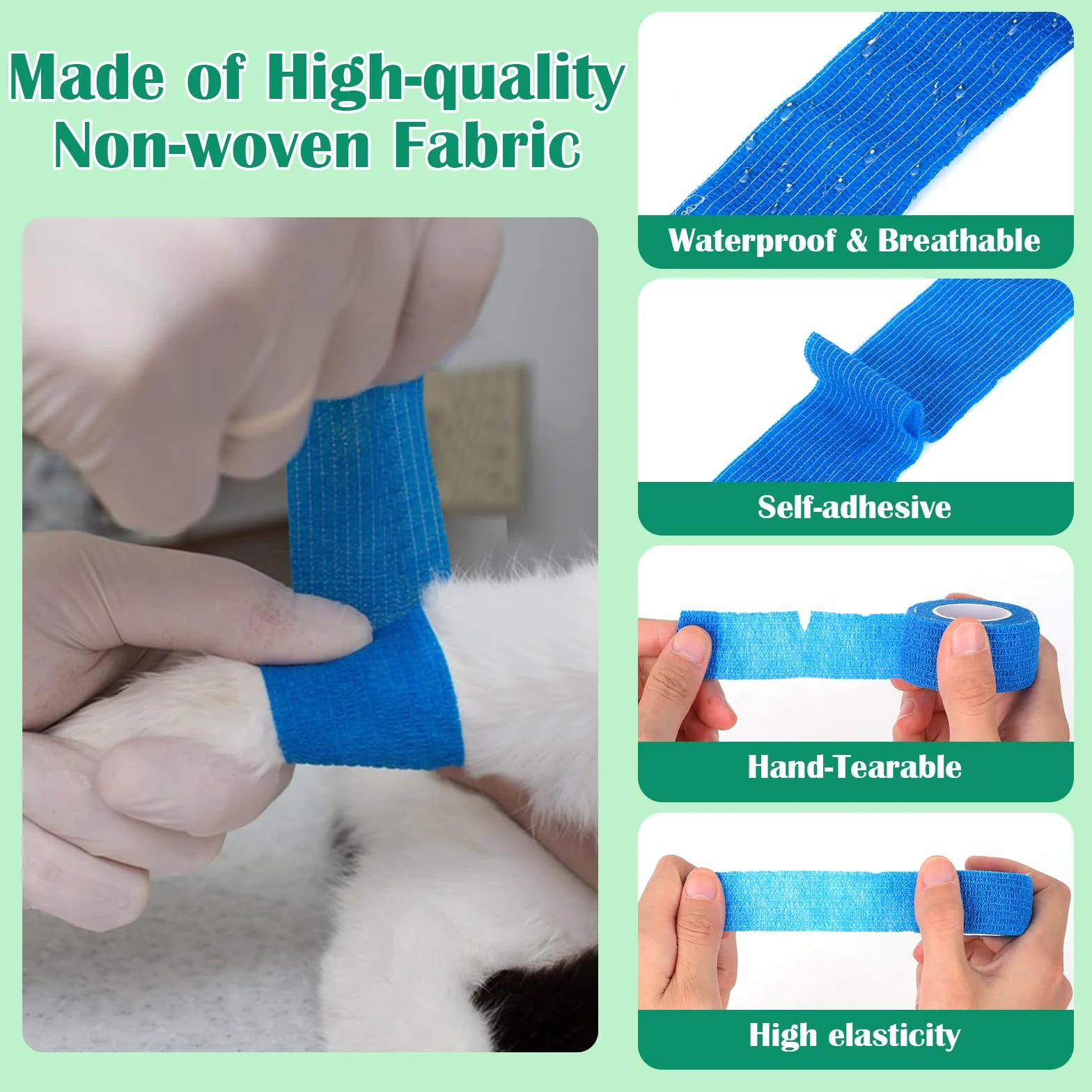 Bandage Autoadhésif Lot de 12