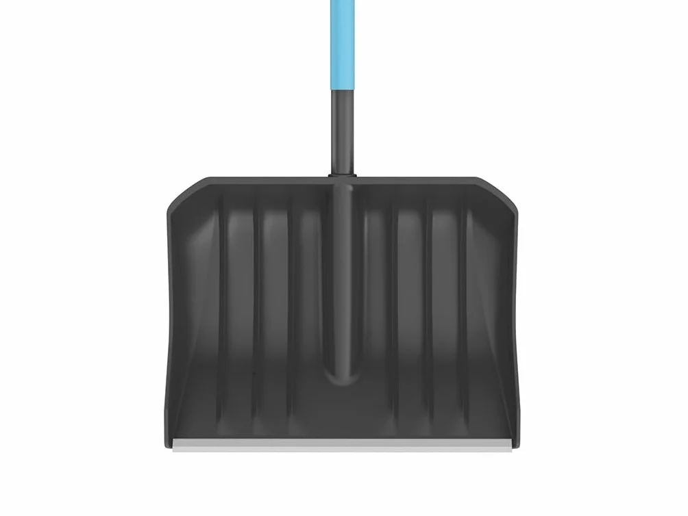 Cellfast cellPRO Pro Snow Shovel, Long Ergonomic Shaft, Durable, Comfort, safetouch, 150 mm Deep Head