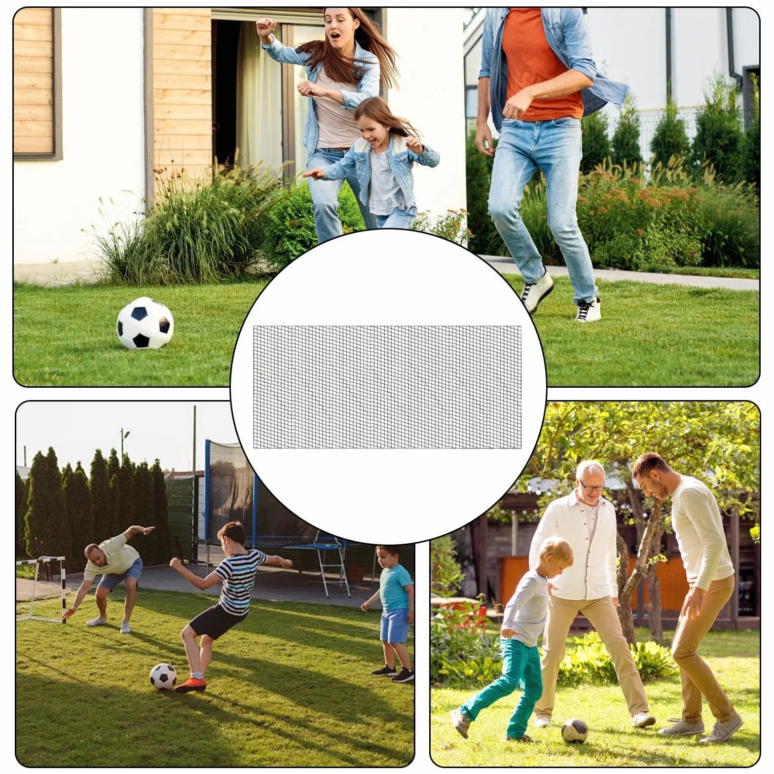 Ball Net Backyard Netting Sports Practice Football Confinement Nylon
