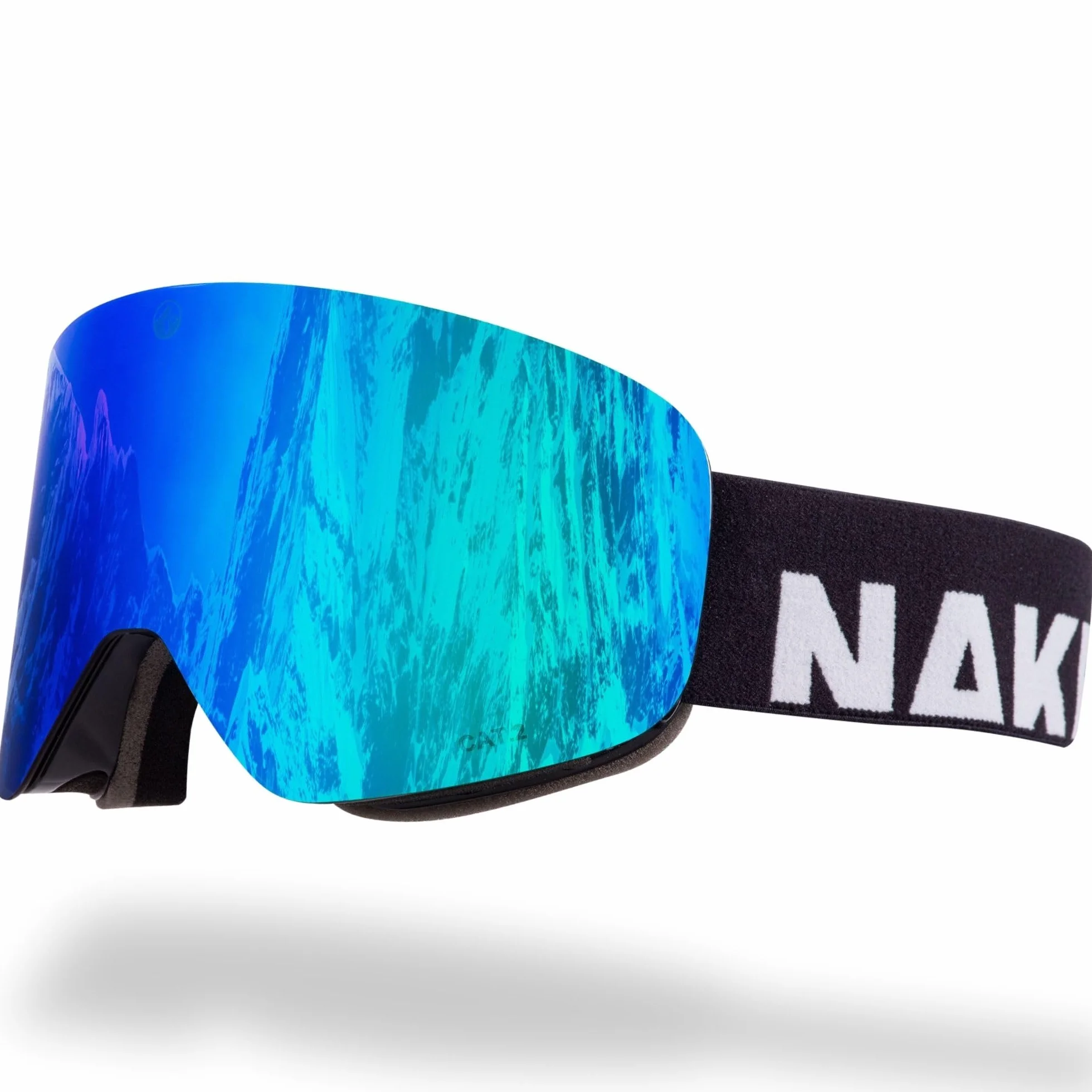 NAKED Optics Les TROOP EVO Lunettes de Ski et Snowboard pour Hommes et Femmes, avec Verres Interchangeables (TROOP EVO OTG Noir)