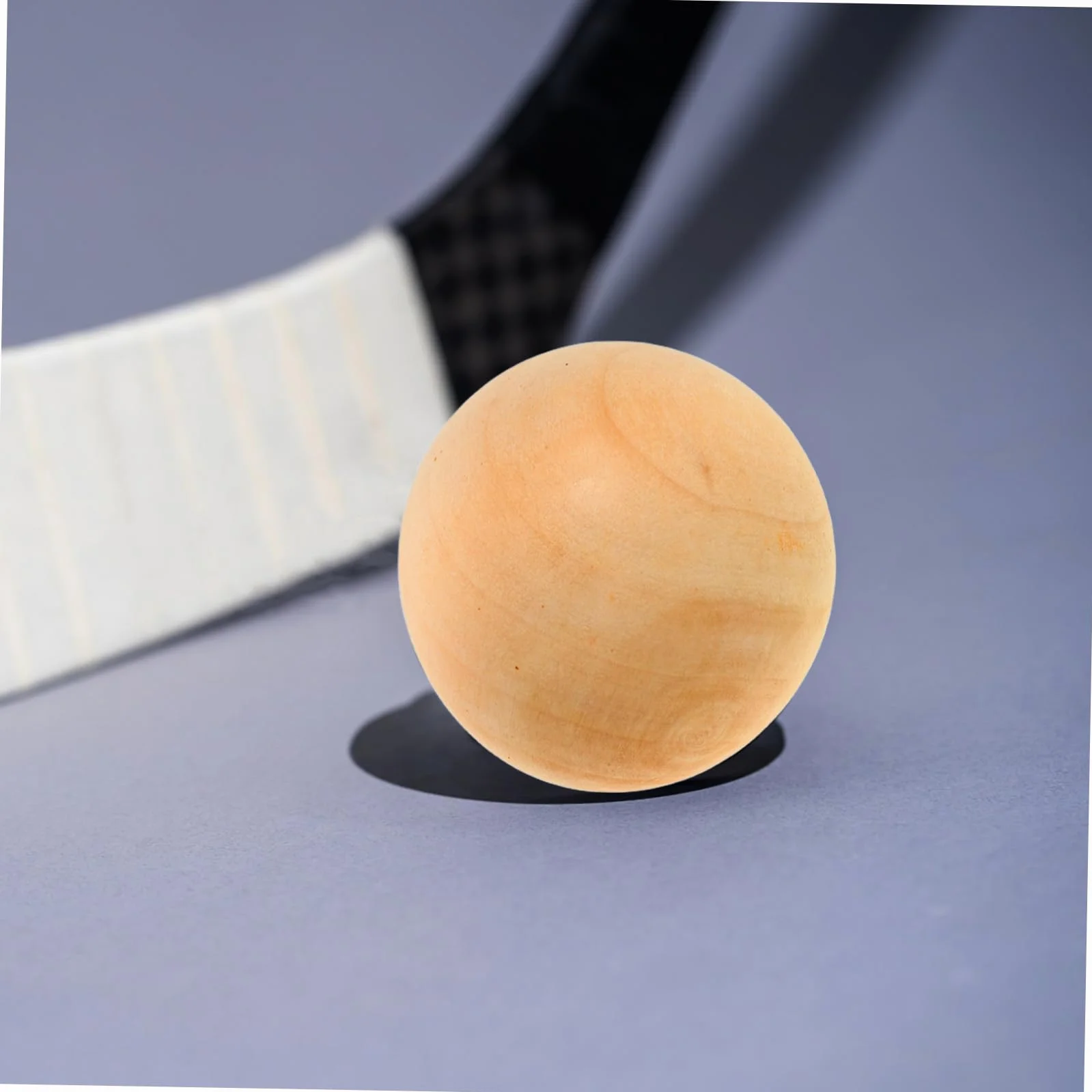 Boules De Hockey Bois 15 pièces Stables Et Durables sans Rebond Entraînement Extérieur