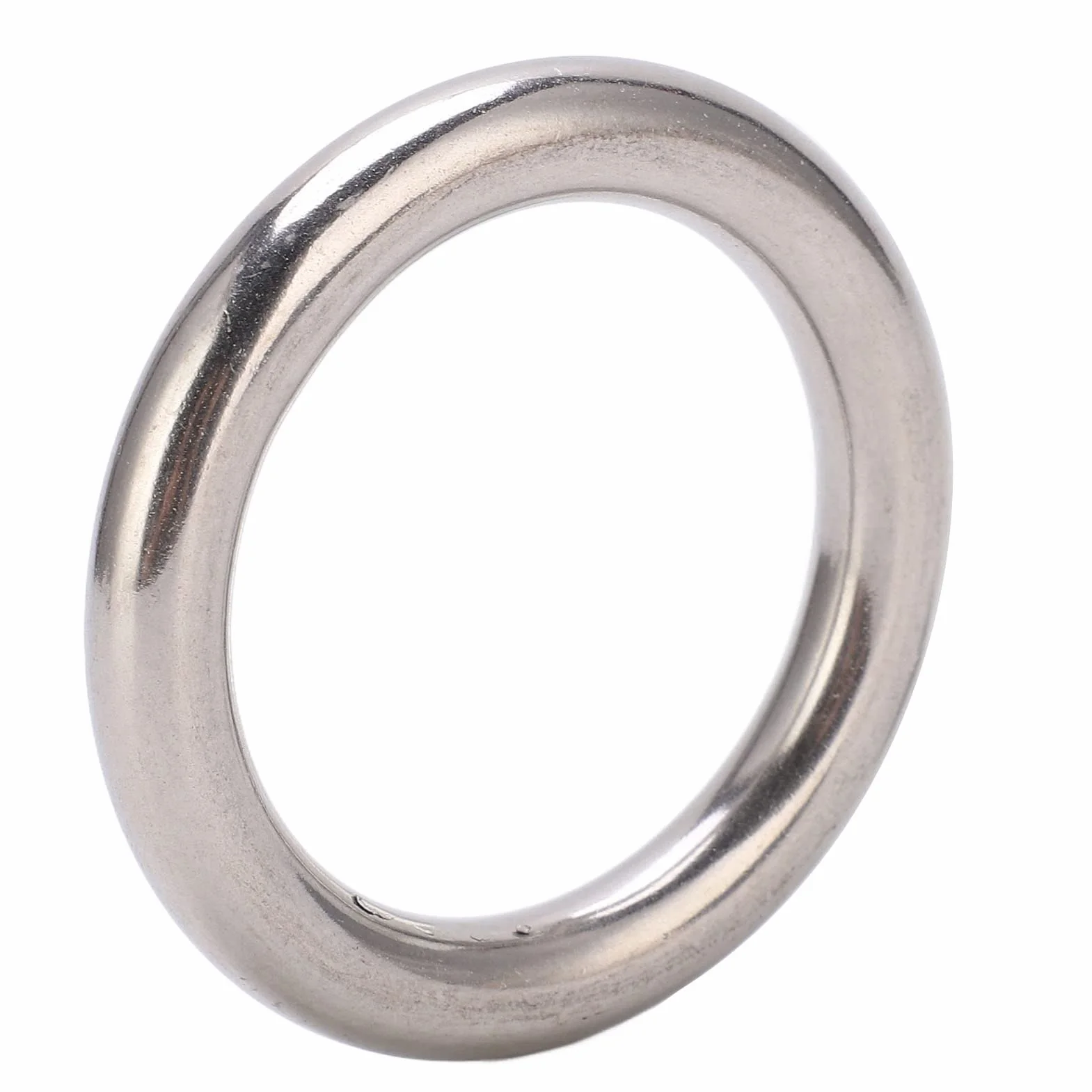 Anneaux Métalliques à Haute Résistance en Acier Inoxydable pour la Plongée, Petits Anneaux en Inox (10pcs, 50mm)
