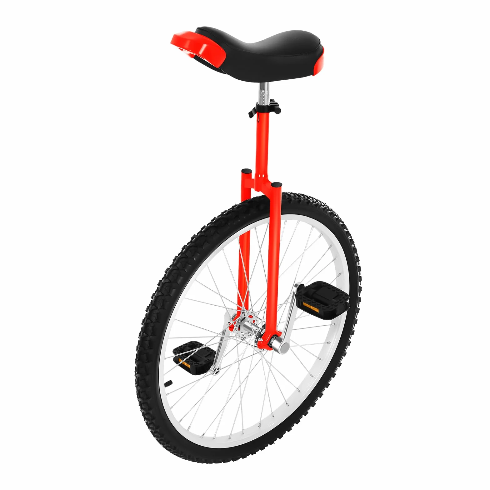 Monocycle 24 pouces réglable en hauteur pour enfants et adultes - Vélo d'entraînement d'équilibre