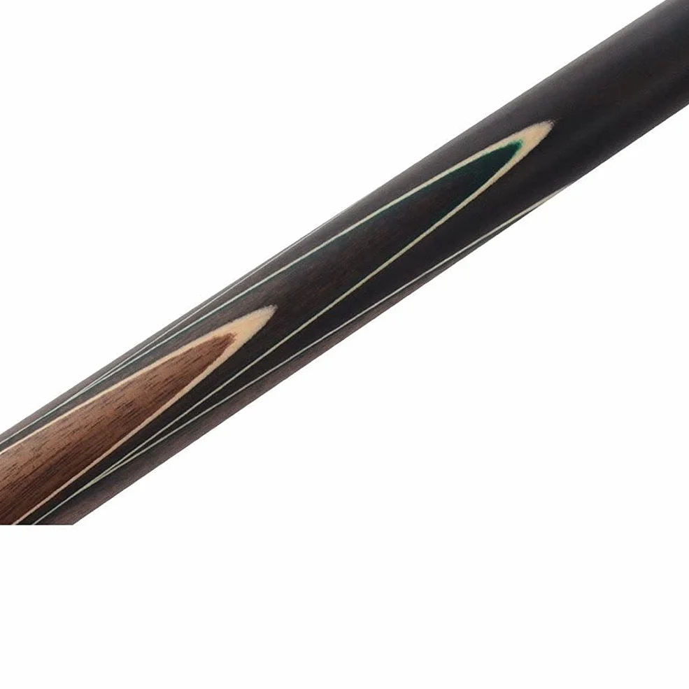 CUESOUL Queue de Snooker Classique 57 pouces 18 oz Palissandre 3/4 Joints Étui Similicuir Embout 9,5 mm