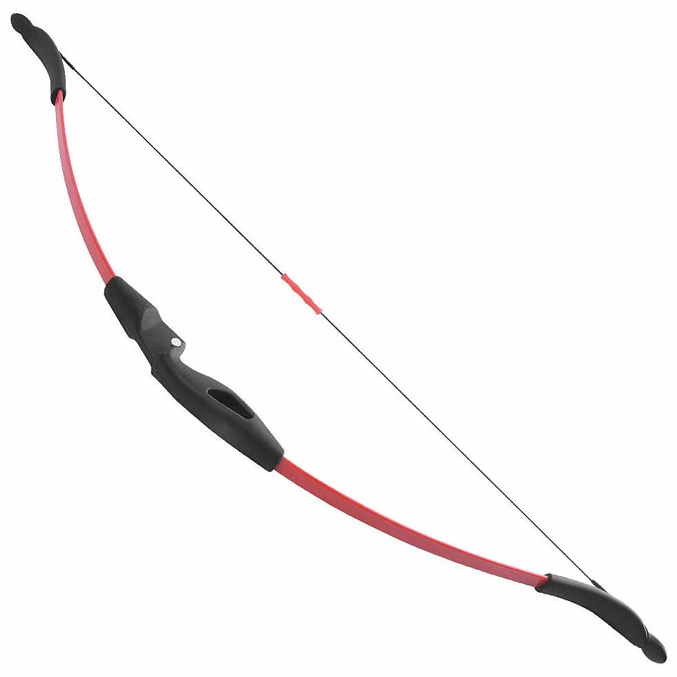 Ensemble Arc Recourbé Classique 15 lbs avec Flèches en Fibre de Verre Carquois