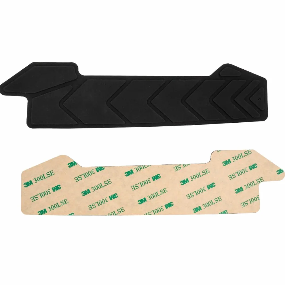 CYSKY 2 Pièces Protection de Chaîne de Vélo, Support de Colle 3M
