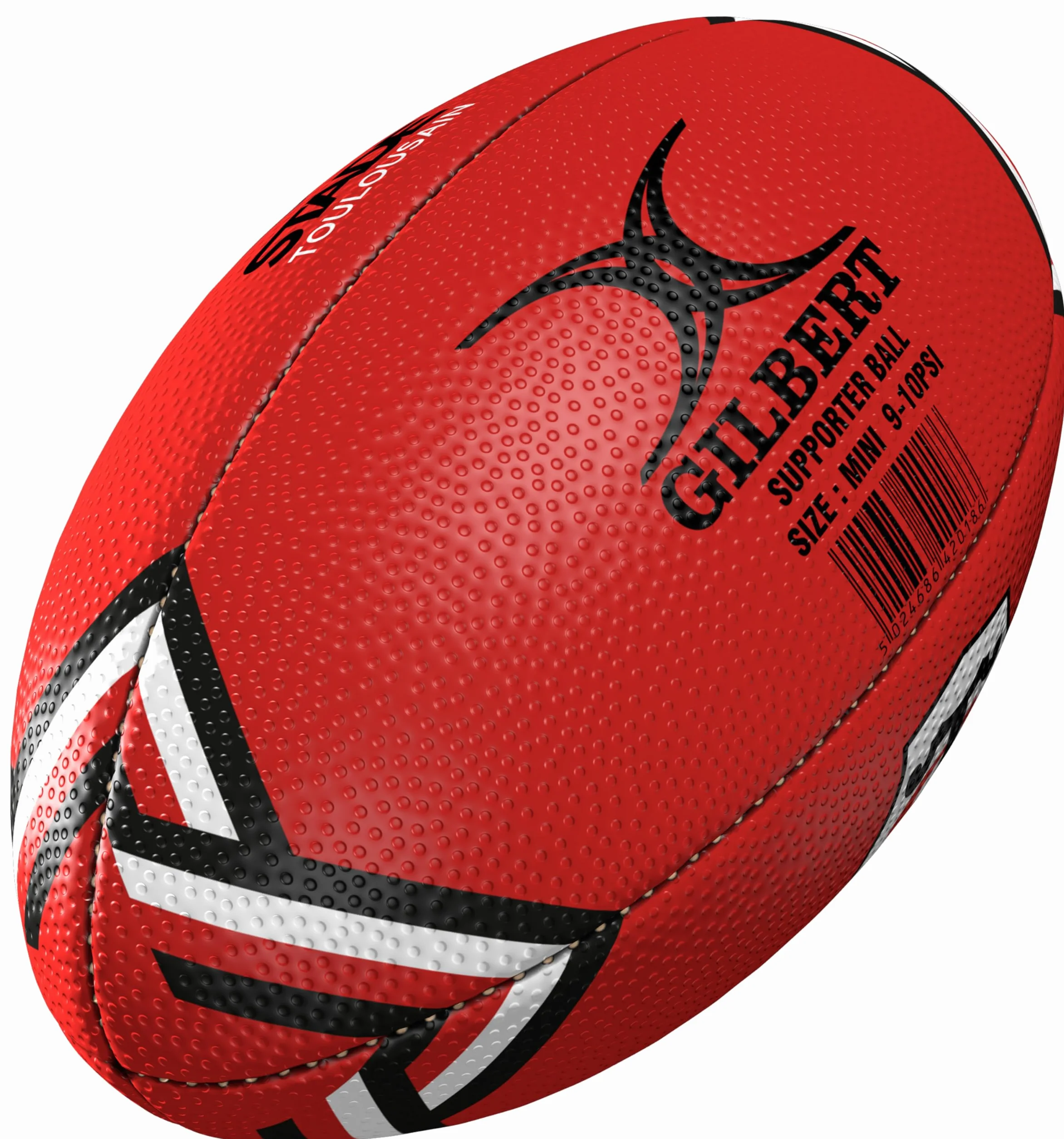 Gilbert Mini Ballon de Rugby Toulouse Collection Officielle Stade Toulousain